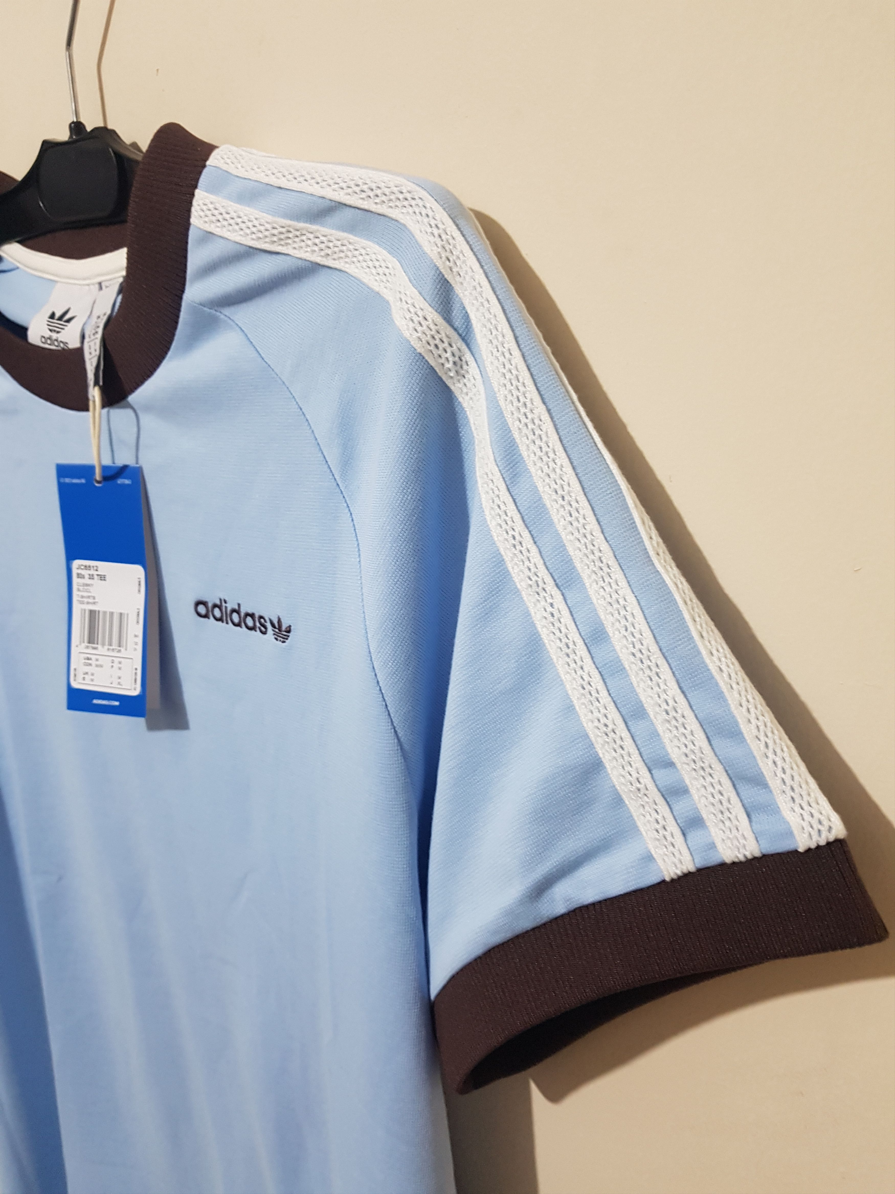 Adidas 80's Premium 3-Stripes Cali Tee Vintage JC6512 Size US M / EU 48-50 / 2 - 3 Thumbnail