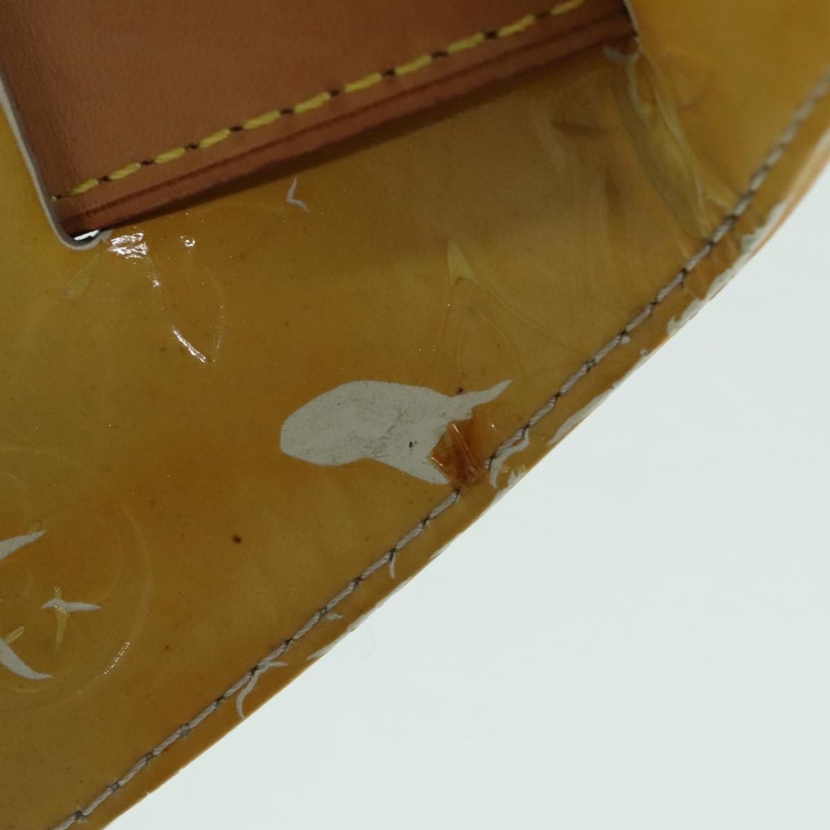 Louis Vuitton LOUIS VUITTON Monogram Vernis Fulton Waist Bag Gris M91041 Size ONE SIZE - 3 Thumbnail