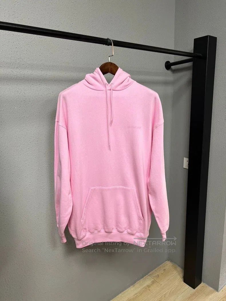 Balenciaga Balenciaga Pink Logo Hoodie. Size US XS / EU 42 / 0 - 1 Thumbnail