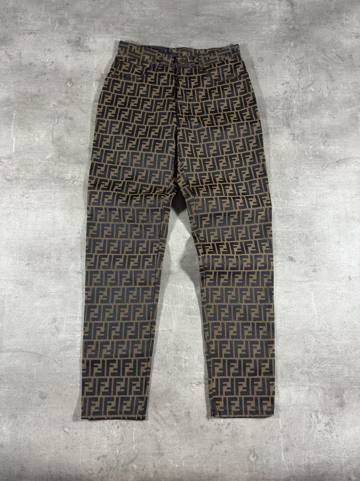 Fendi Fendi Zucca Monogram Pants luxury Size 30" / US 8 / IT 44 - 4 Thumbnail