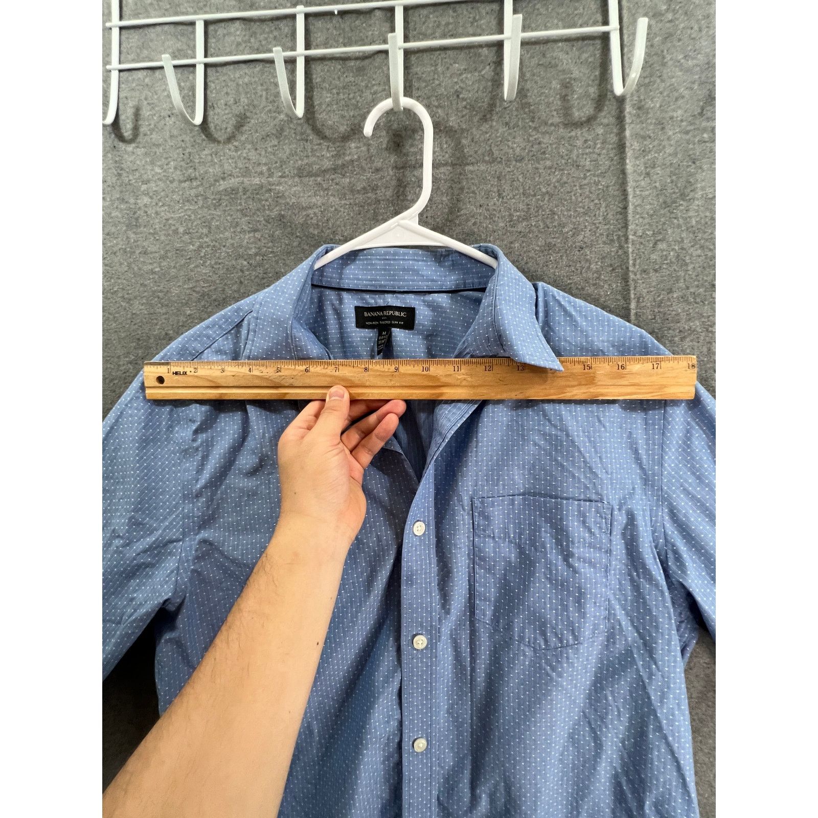 Banana Republic Banana Republic Botton Up Shirt Adult Medium Blue Size US M / EU 48-50 / 2 - 4 Thumbnail
