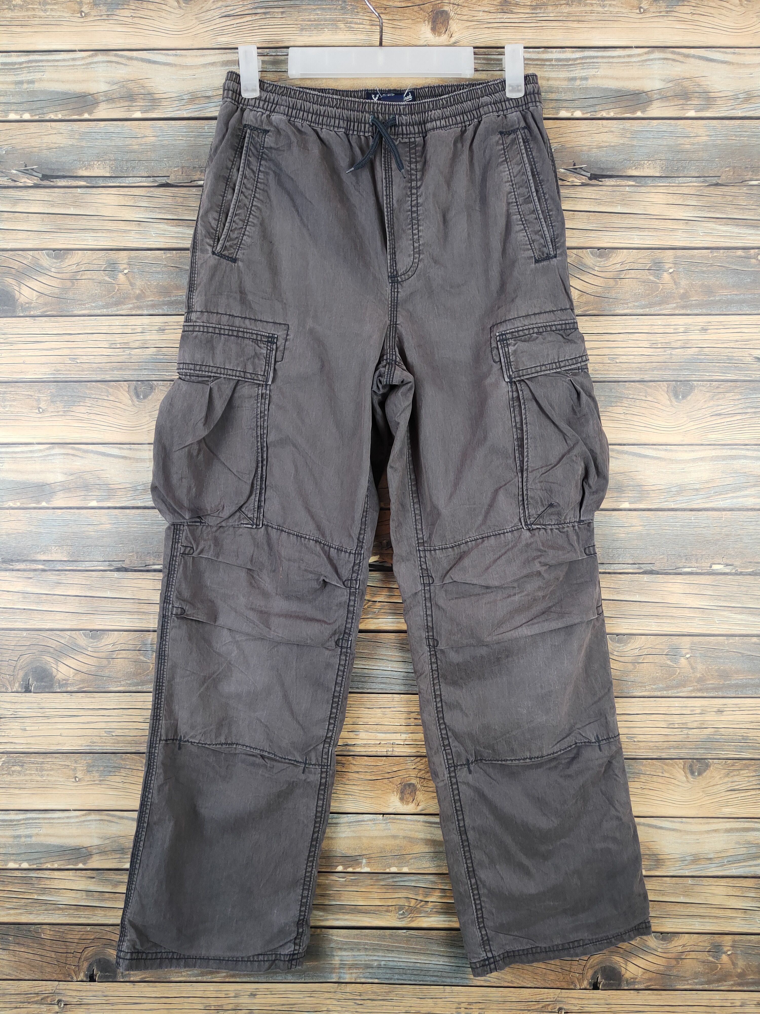 Gap Gap Dark Gray Faded Multipocket Sweatpants #W1013 Size US 26 / EU 42 - 1 Thumbnail