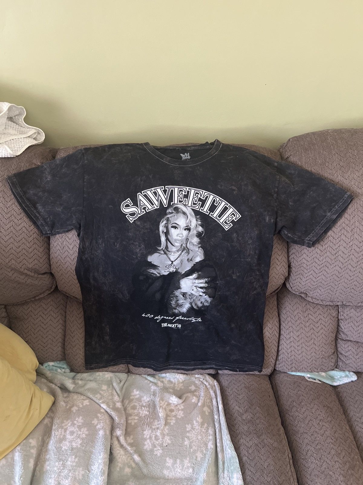 Hypebeast 2025 Legends Apparel Saweetie 400 Degrees Freestyle Tee Size US L / EU 52-54 / 3 - 1 Thumbnail