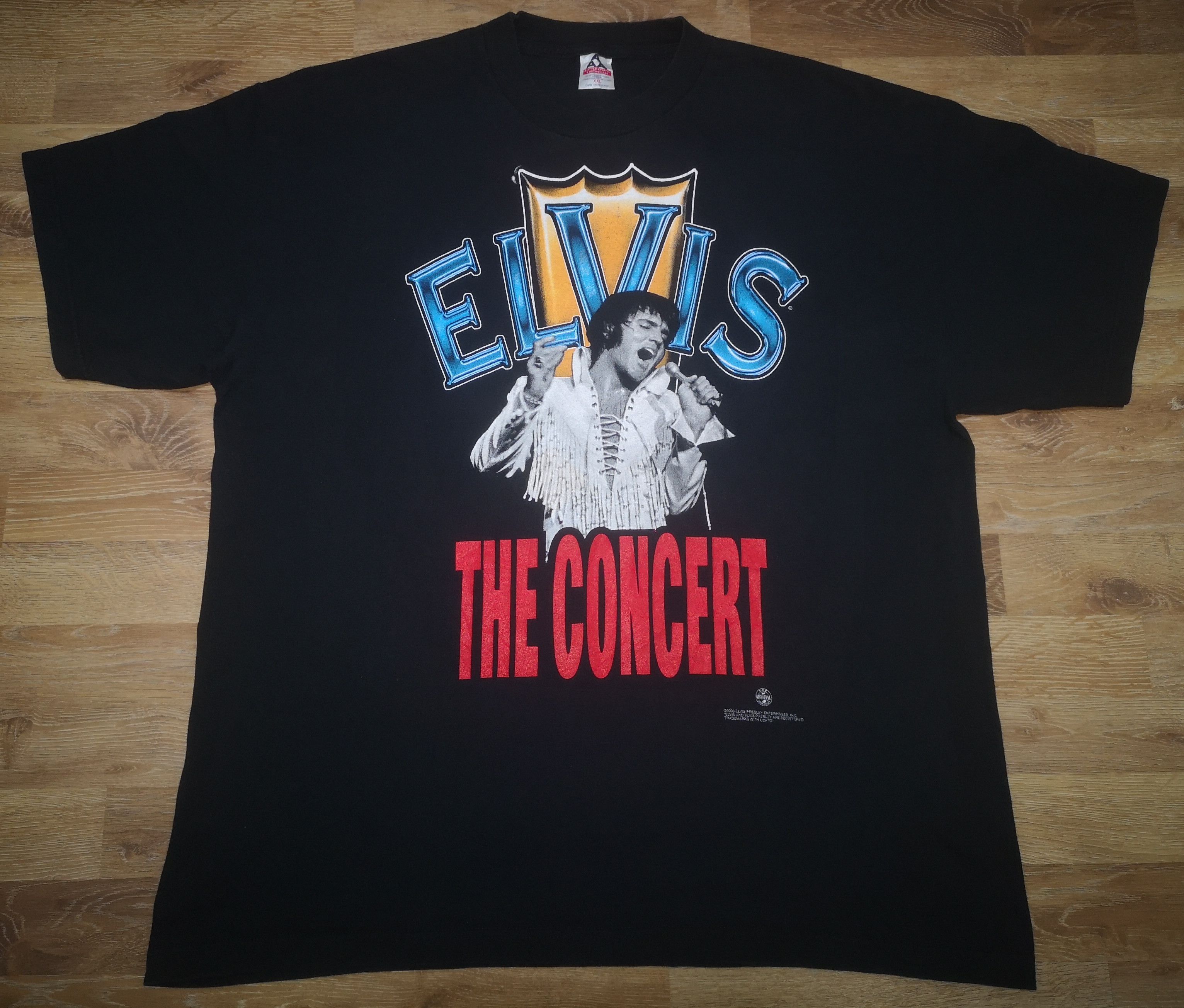 Vintage Elvis Presley in Concert Tour SEG Graceland T Shirt