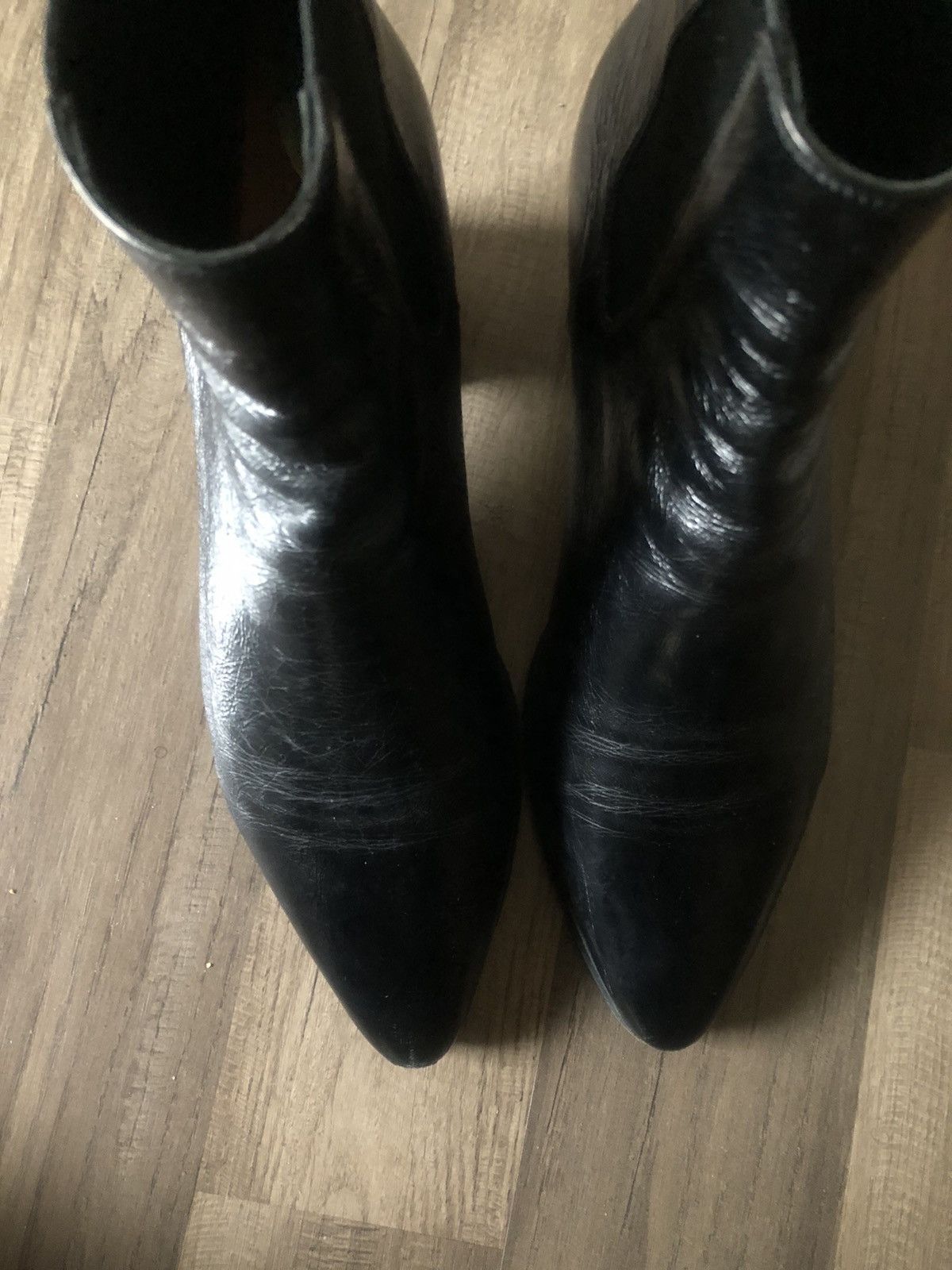 Saint Laurent Paris FW15 French 60 Boots | Grailed