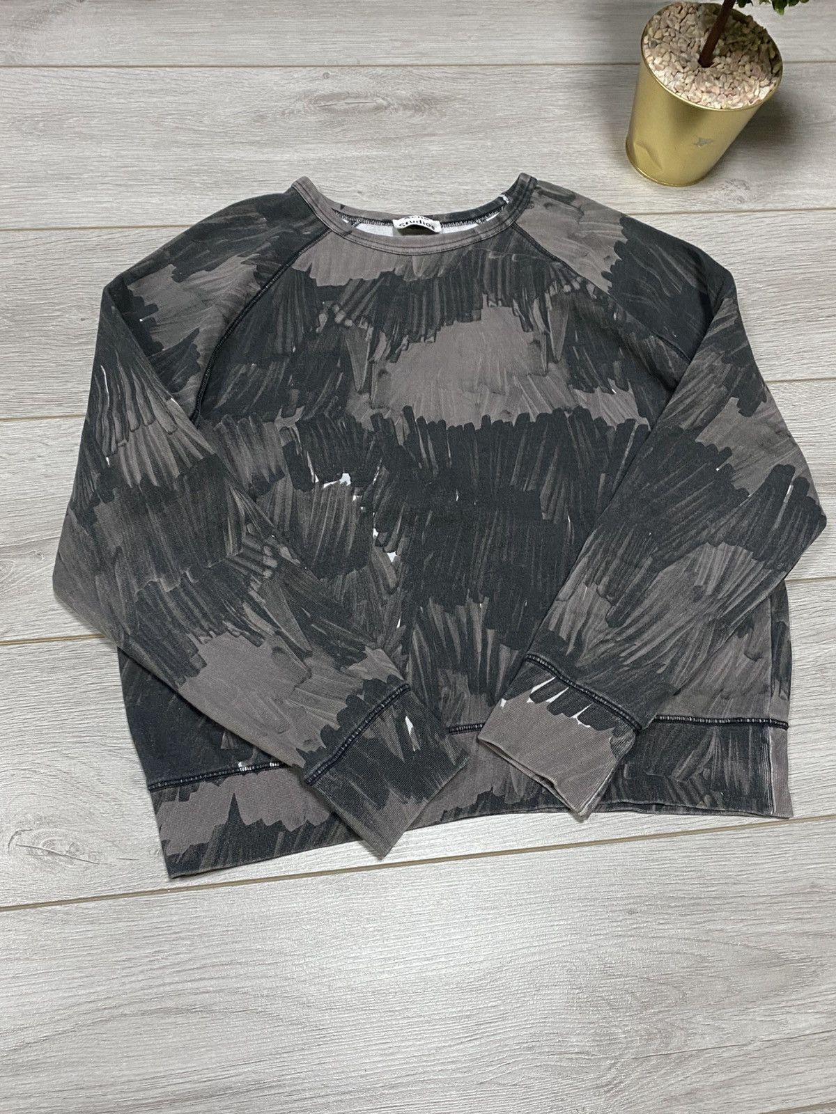 Acne Studios Acne Studios College Marker AW14 Sweatshirt Size US L / EU 52-54 / 3 - 4 Thumbnail