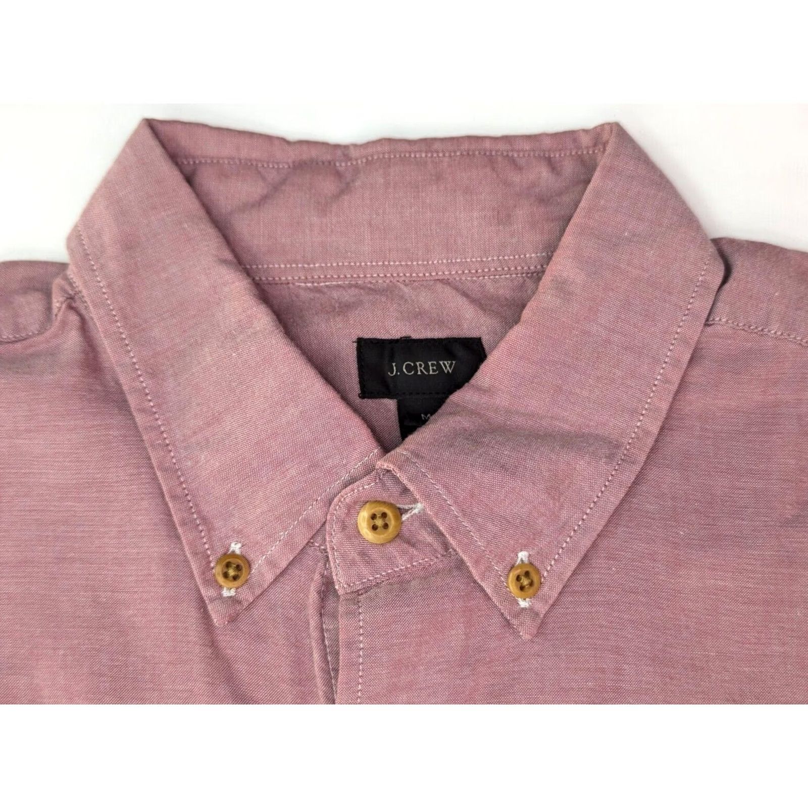 J.Crew J.Crew Button-Up Shirt Men M Blue Long Sleeve Chest Pocket 42 Chest Regular Fit Cotton Modern 80s 90s Classic Hipster Preppy Shirt Mens Size US M / EU 48-50 / 2 - 5 Thumbnail