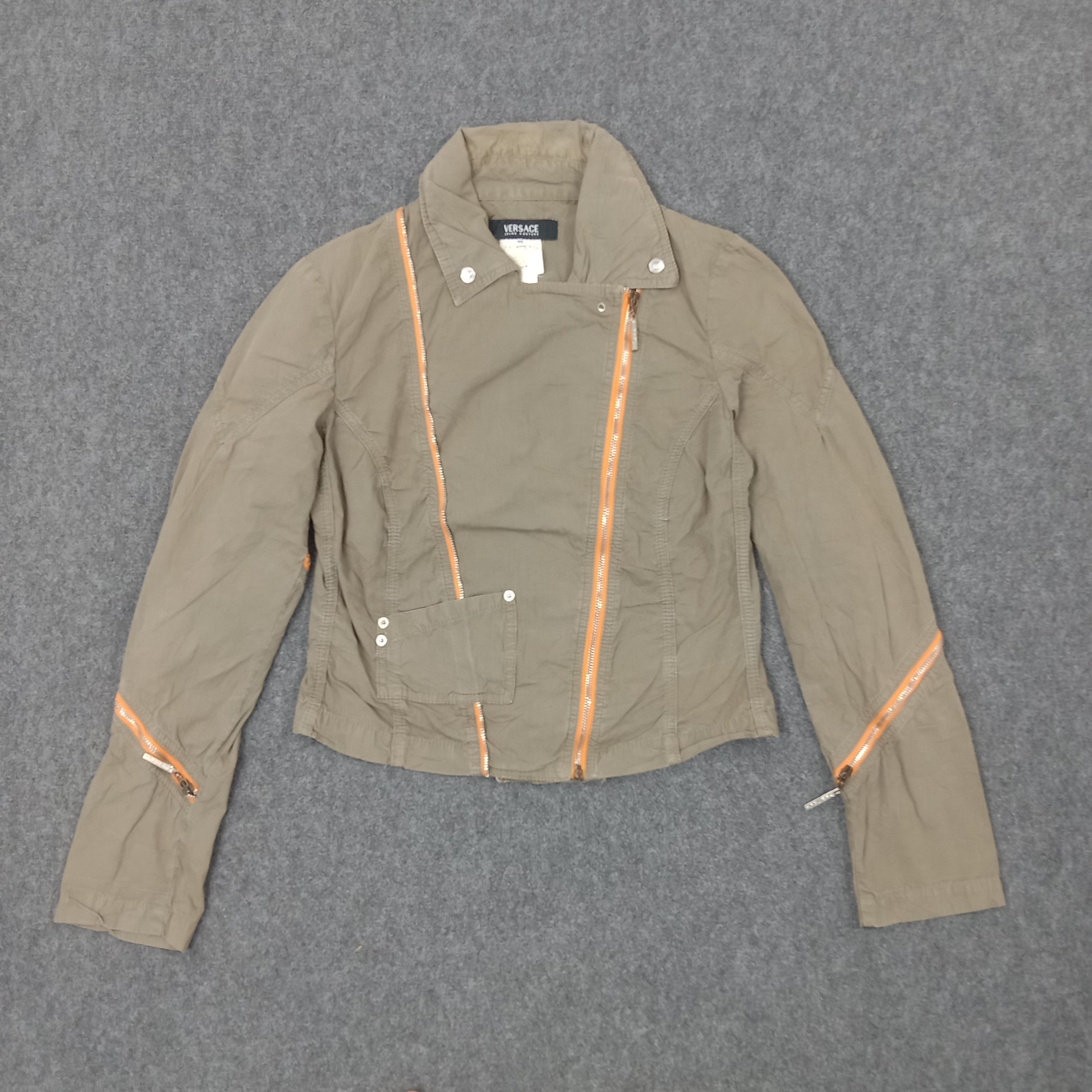 Vintage Versace Jeans Couture Italian Brand Jacket Size XS / US 0-2 / IT 36-38 - 1 Thumbnail