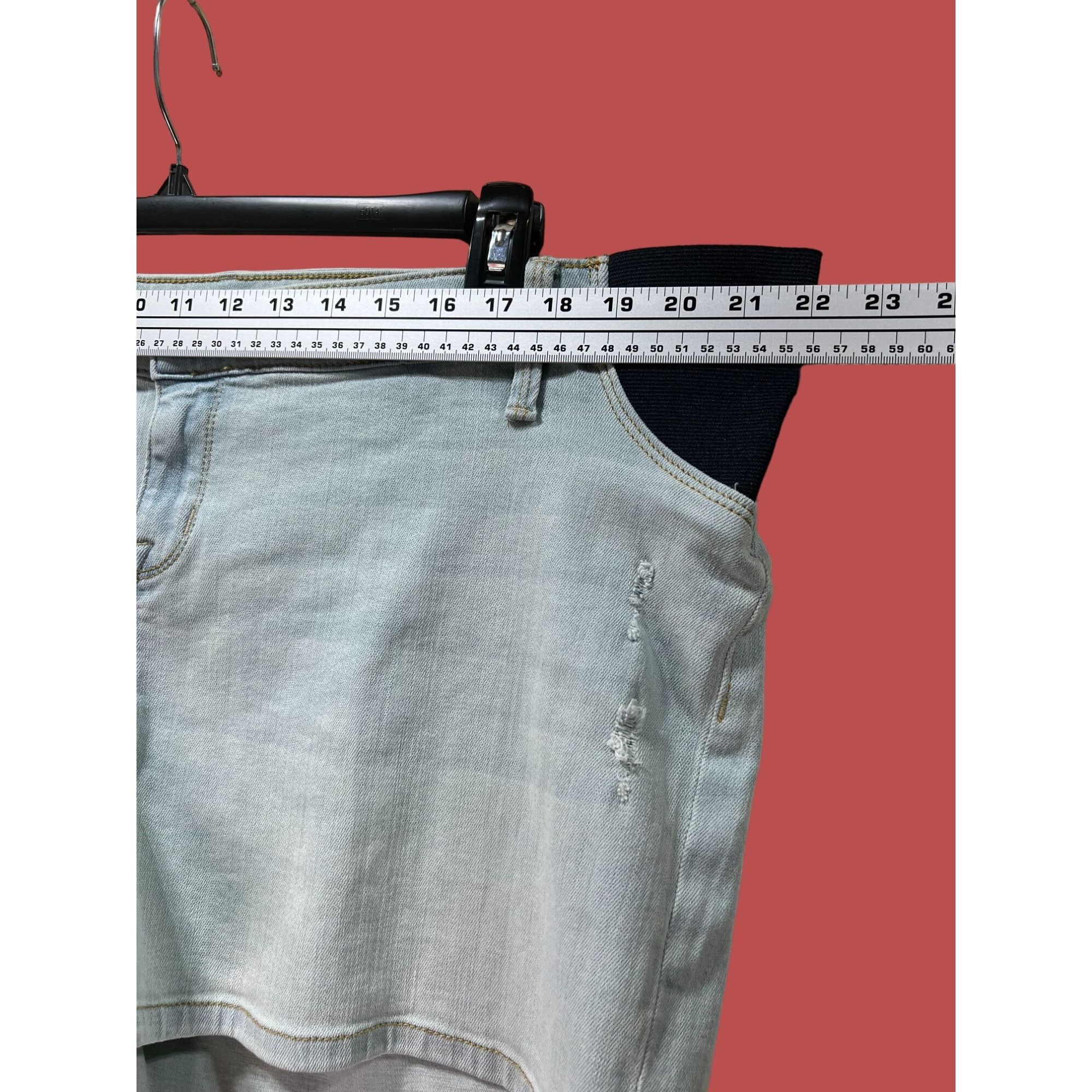 Other Isabel Maternity - Under Belly Maternity Jean Shorts - Light Size 38" / US 16 / IT 52 - 5 Thumbnail