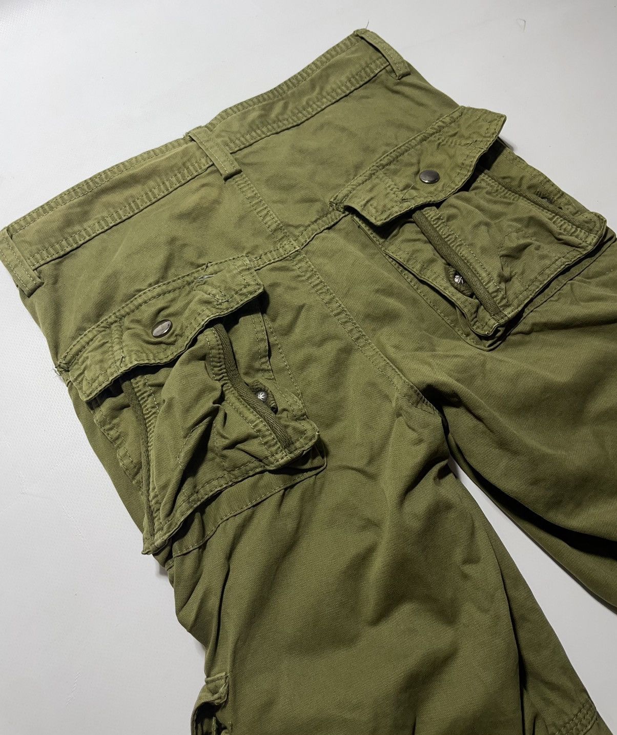 Japanese Brand Junye Jeans Multipocket Bondage Tactical Cargo Pants Size US 28 / EU 44 - 8 Thumbnail