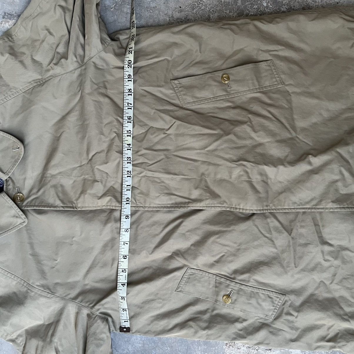 Burberry Rare Distressed Vintage Burberrys Nova Check Trench Jacket Size US L / EU 52-54 / 3 - 14 Thumbnail