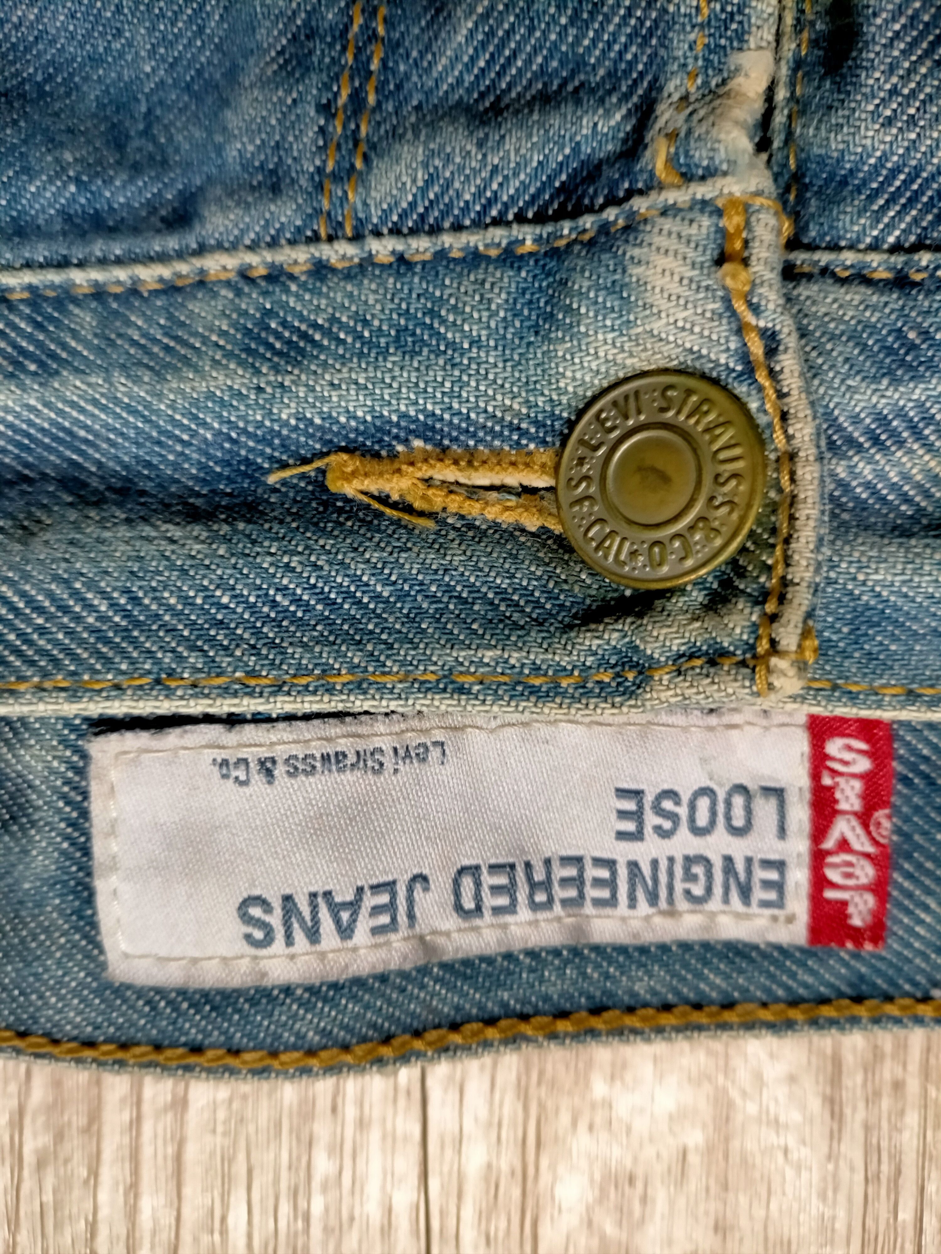 Levi's Vintage Levis Engineering Loose Single pocket jeans Size US 34 / EU 50 - 14 Thumbnail