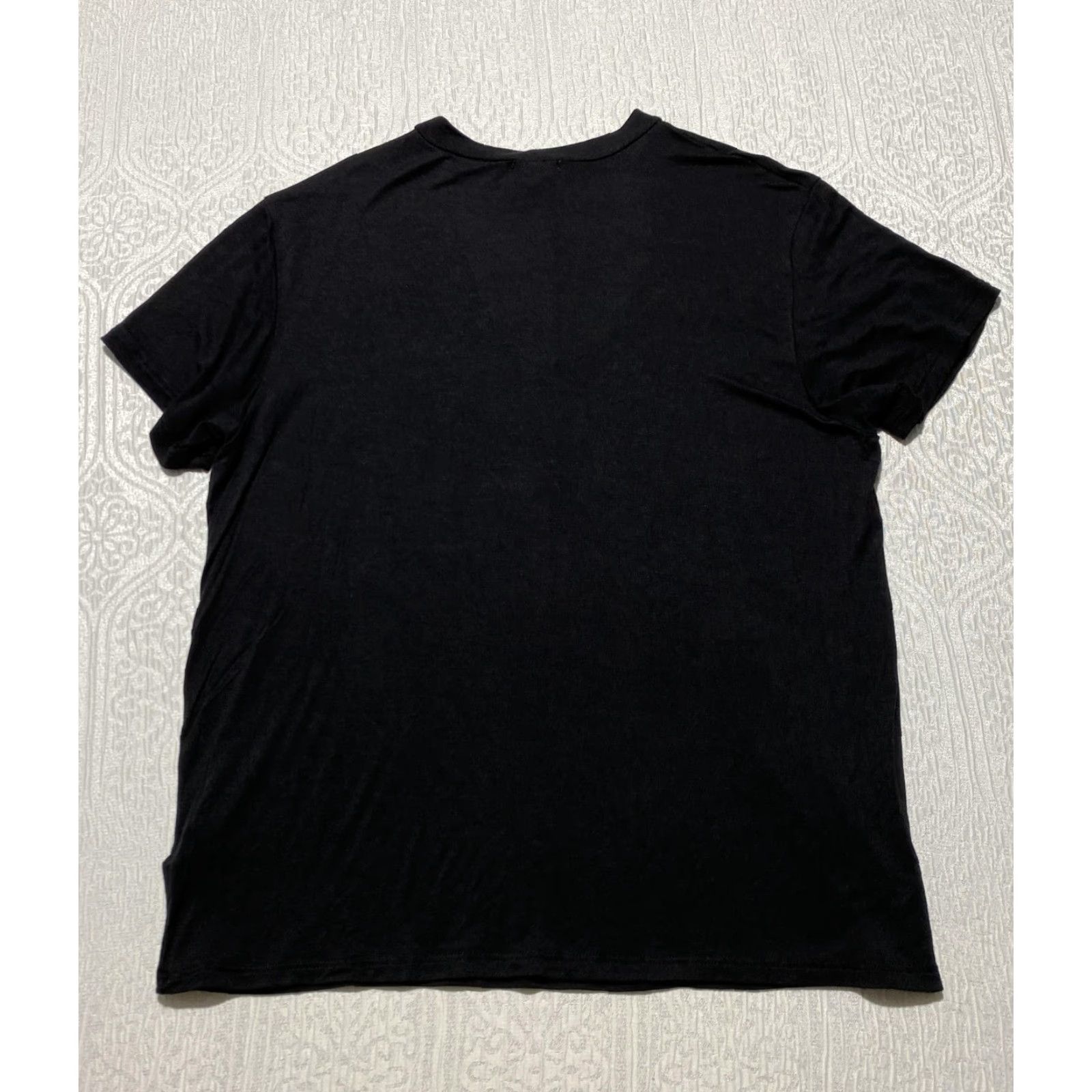 Vintage Dirtee Laundry Shirt Womens XL Black Wild Love Skull Roses Cutout V-Neck Tee Size XL / US 12-14 / IT 48-50 - 3 Thumbnail