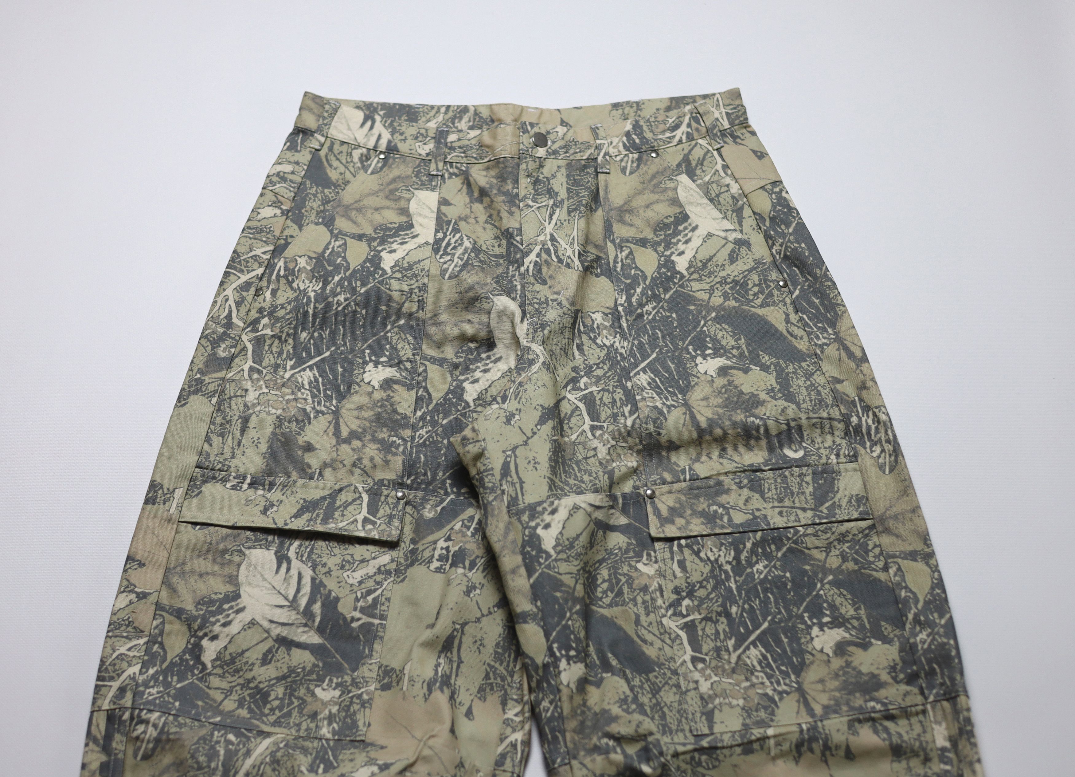 Adidas Adidas Originals Canvas Cargo Work Pants Real Tree AsiaFit Size US 34 / EU 50 - 3 Thumbnail