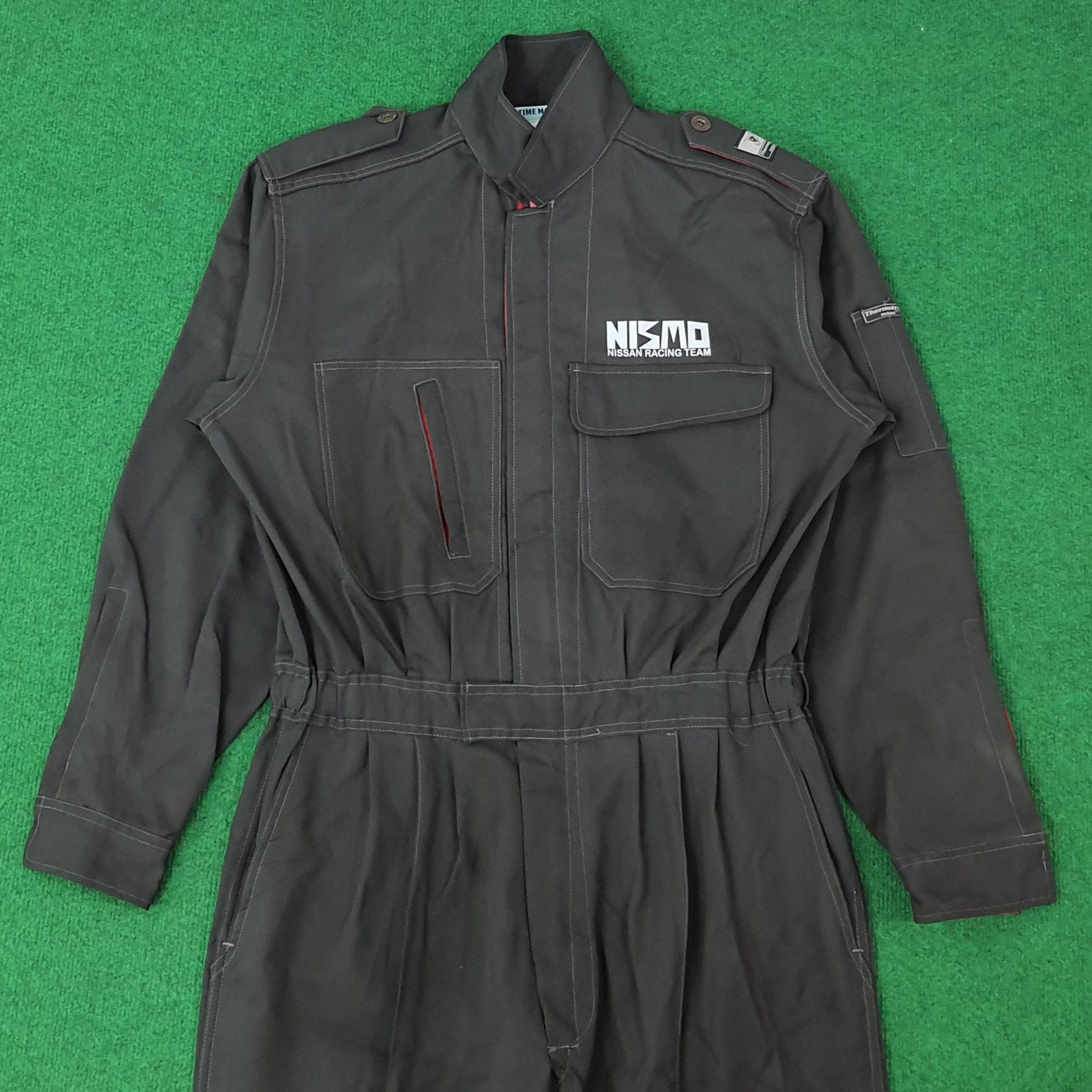 Japanese Brand Vintage NISMO Nissan Racing Motorsports Coverall C254N17 Size US L / EU 52-54 / 3 - 3 Thumbnail