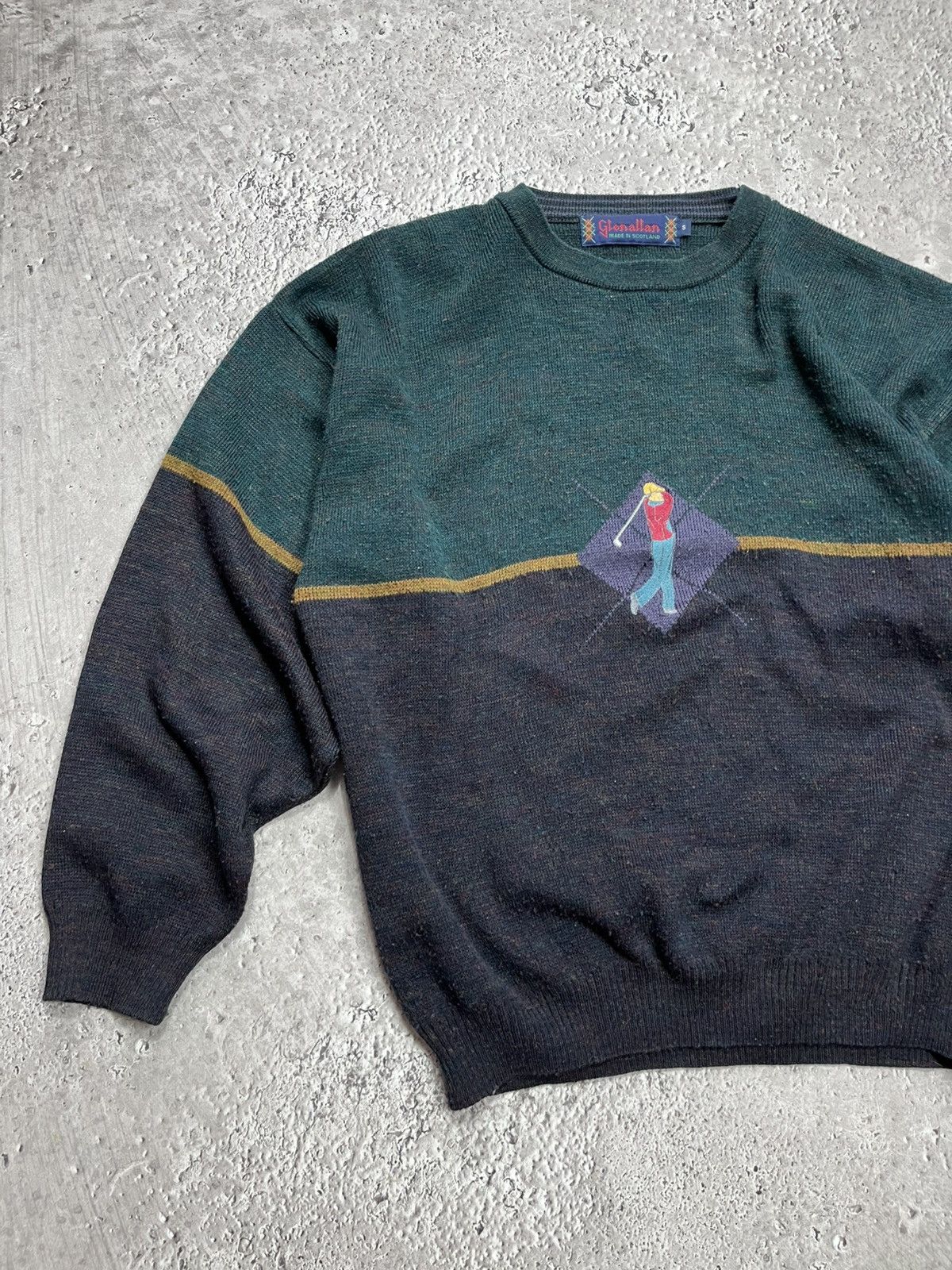 Other Vintage Glenallan Golf Sweater Size S Made in Scotland Knit Size US S / EU 44-46 / 1 - 3 Thumbnail