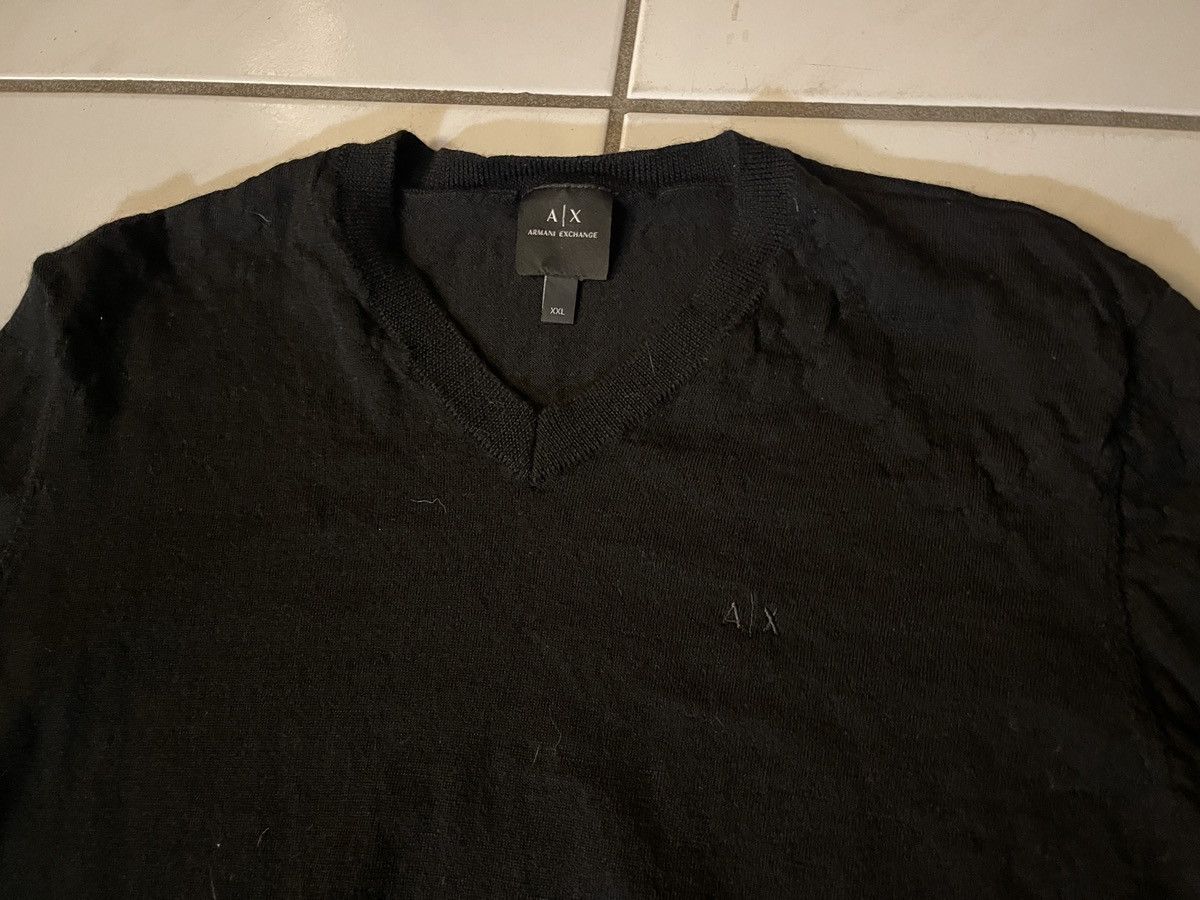 Armani Exchange A/X Armani Exchange Black Sweater Size XL Size US XL / EU 56 / 4 - 2 Thumbnail