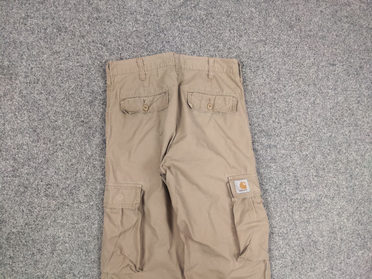 Carhartt Vintage Carhartt Wip Regular Lear Beige Cargo Pants Size US 30 / EU 46 - 7 Thumbnail