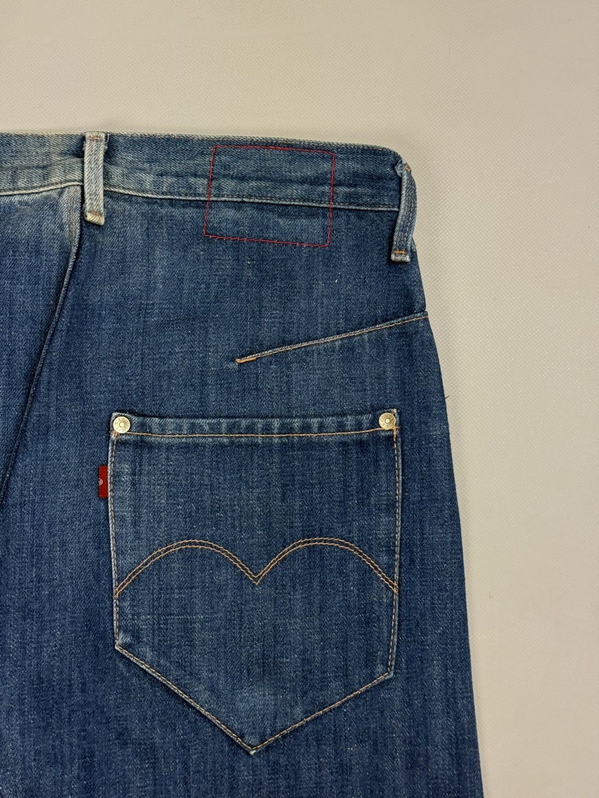Levi's Rare Levis RED Vintage Selvedge Work Denim Engineered Jeans Size US 30 / EU 46 - 9 Thumbnail