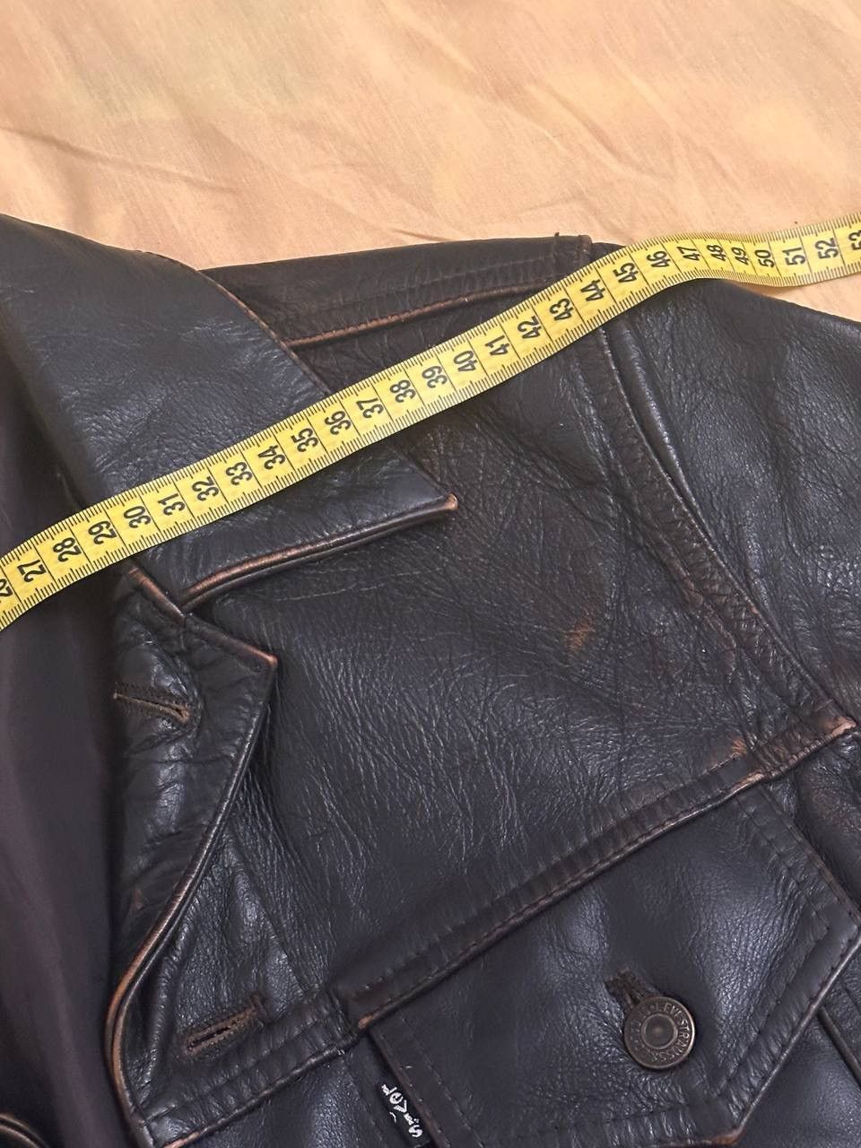 Levi's Vintage Clothing Vintage leather jacket Size 38S - 13 Thumbnail