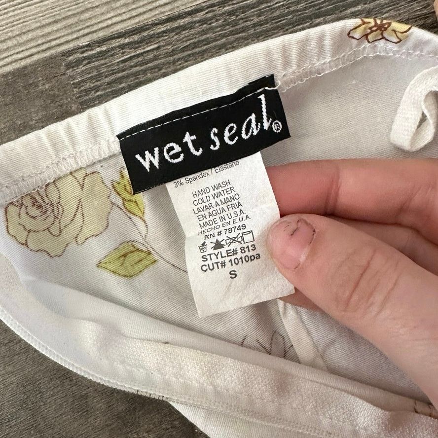 Other wet seal white orange yellow floral sleeveless dress Size S / US 4 / IT 40 - 3 Thumbnail