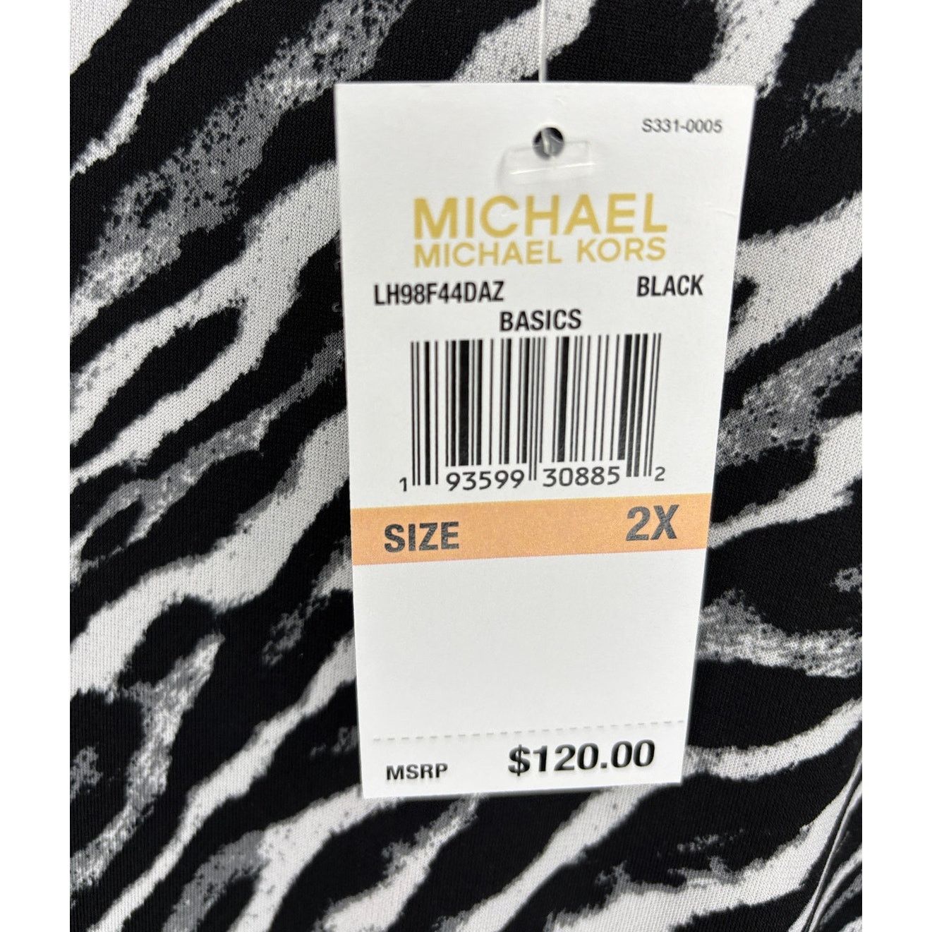 Michael Kors PLUS Size 2X MICHAEL KORS Figure Flattering Knit Dress | NWT Size 3XL / US 20-22 - 11 Thumbnail