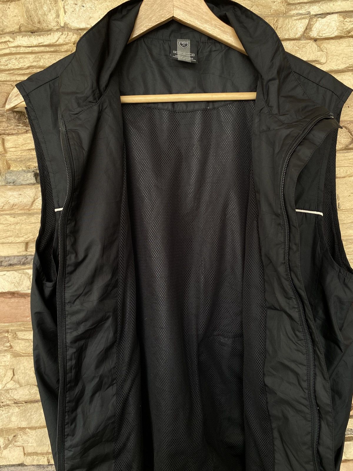 Nike NIKE GOLF Vintage Nylon Vest (Poly) Swoosh Tech Y2K Size US M / EU 48-50 / 2 - 9 Thumbnail