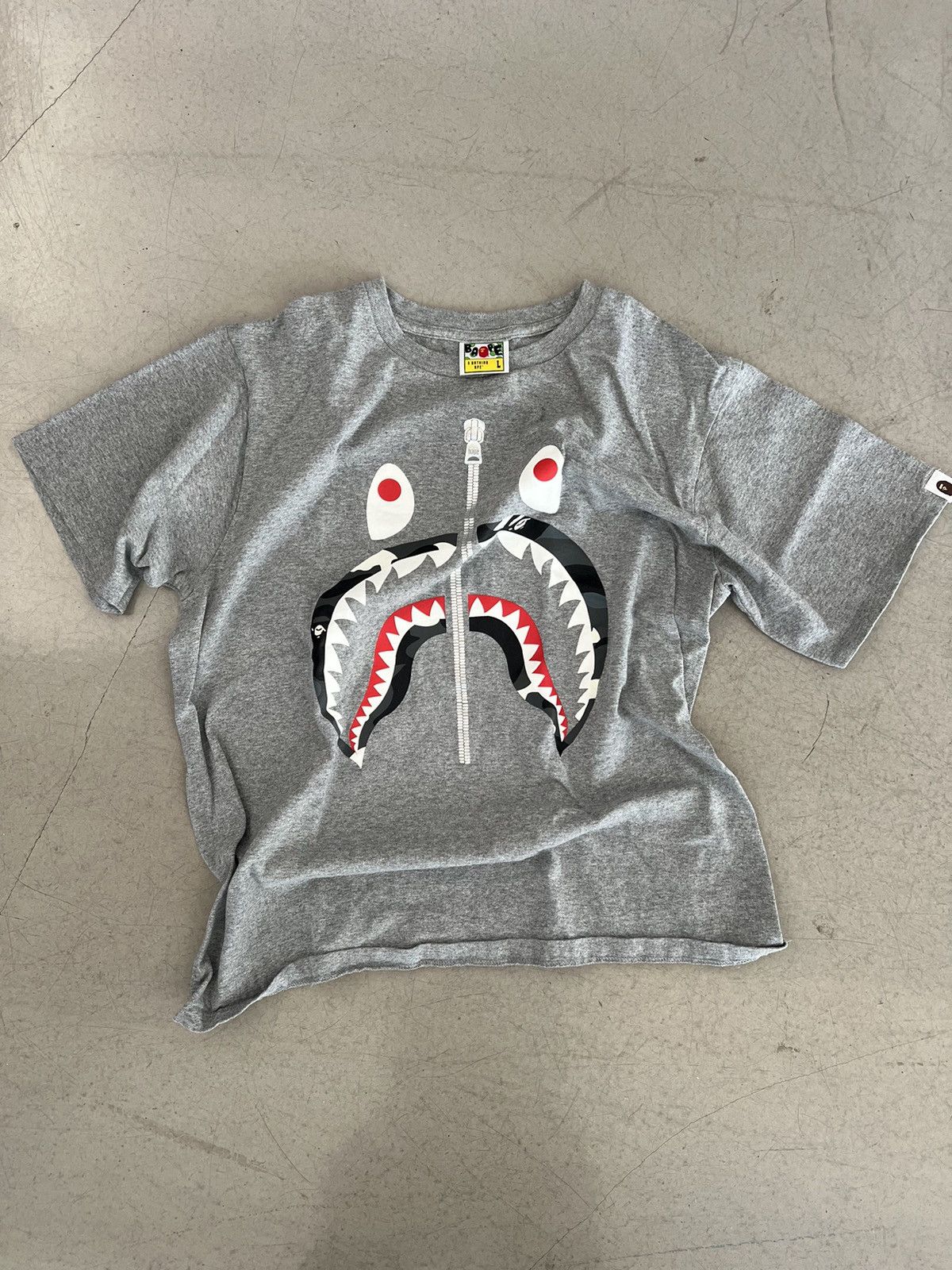 Bape city camo shark tee hotsell
