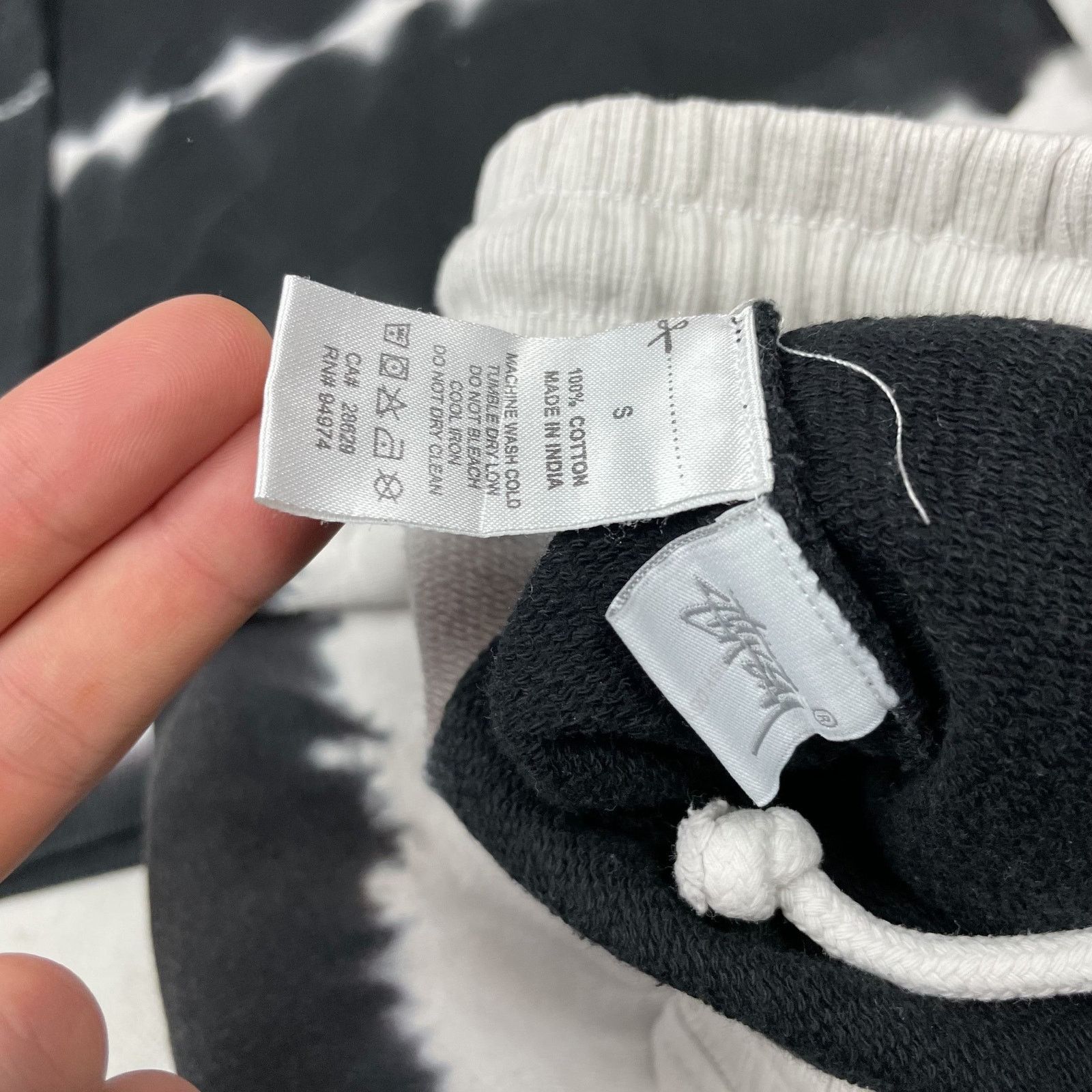Stussy Stussy Black Cotton Stripe set Sweatshirt and Shorts Small Size US S / EU 44-46 / 1 - 16 Thumbnail