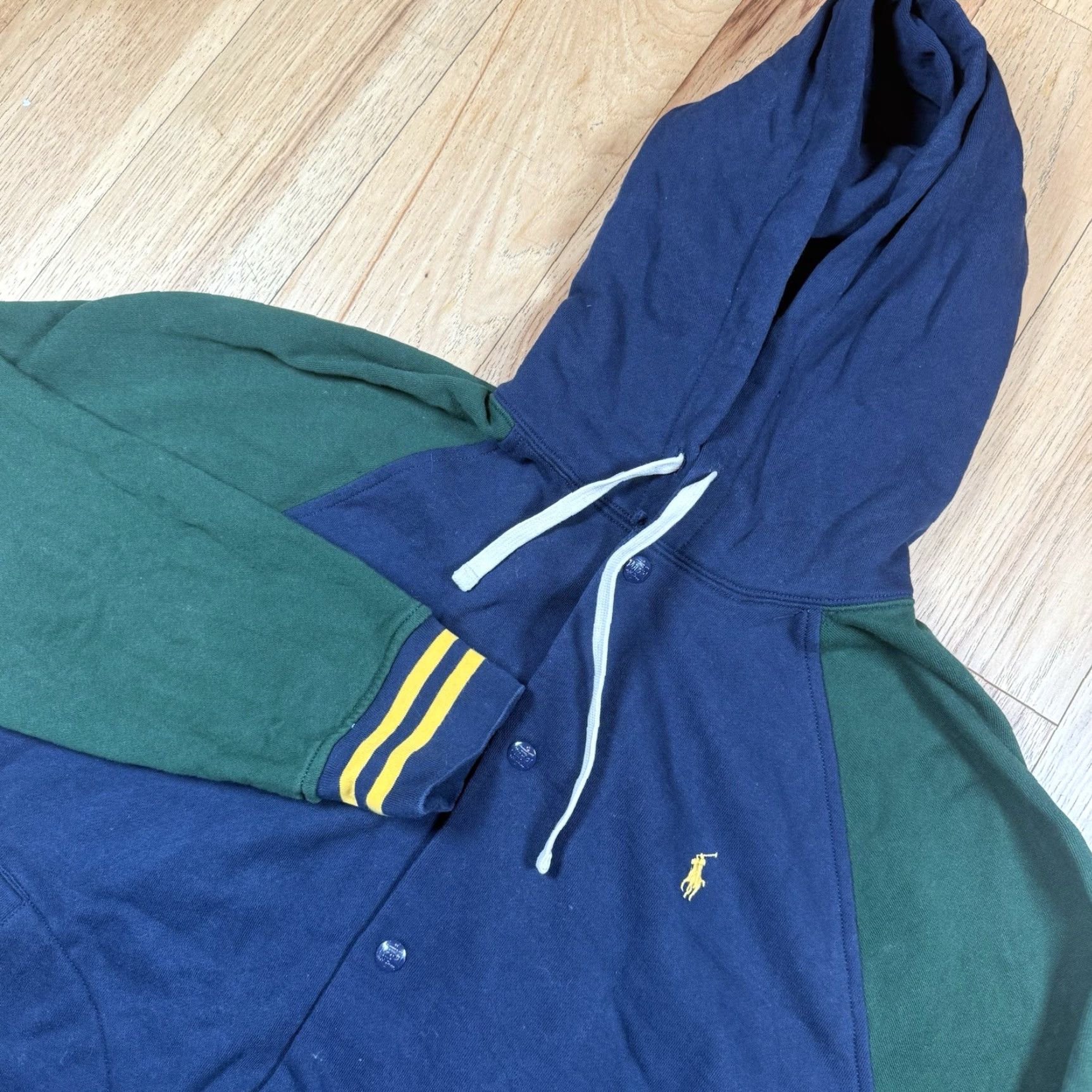 Polo Ralph Lauren Polo Ralph Lauren Hoodie Sweatshirt Mens Large L Multicolor Full Zip Button Close Size US L / EU 52-54 / 3 - 2 Thumbnail