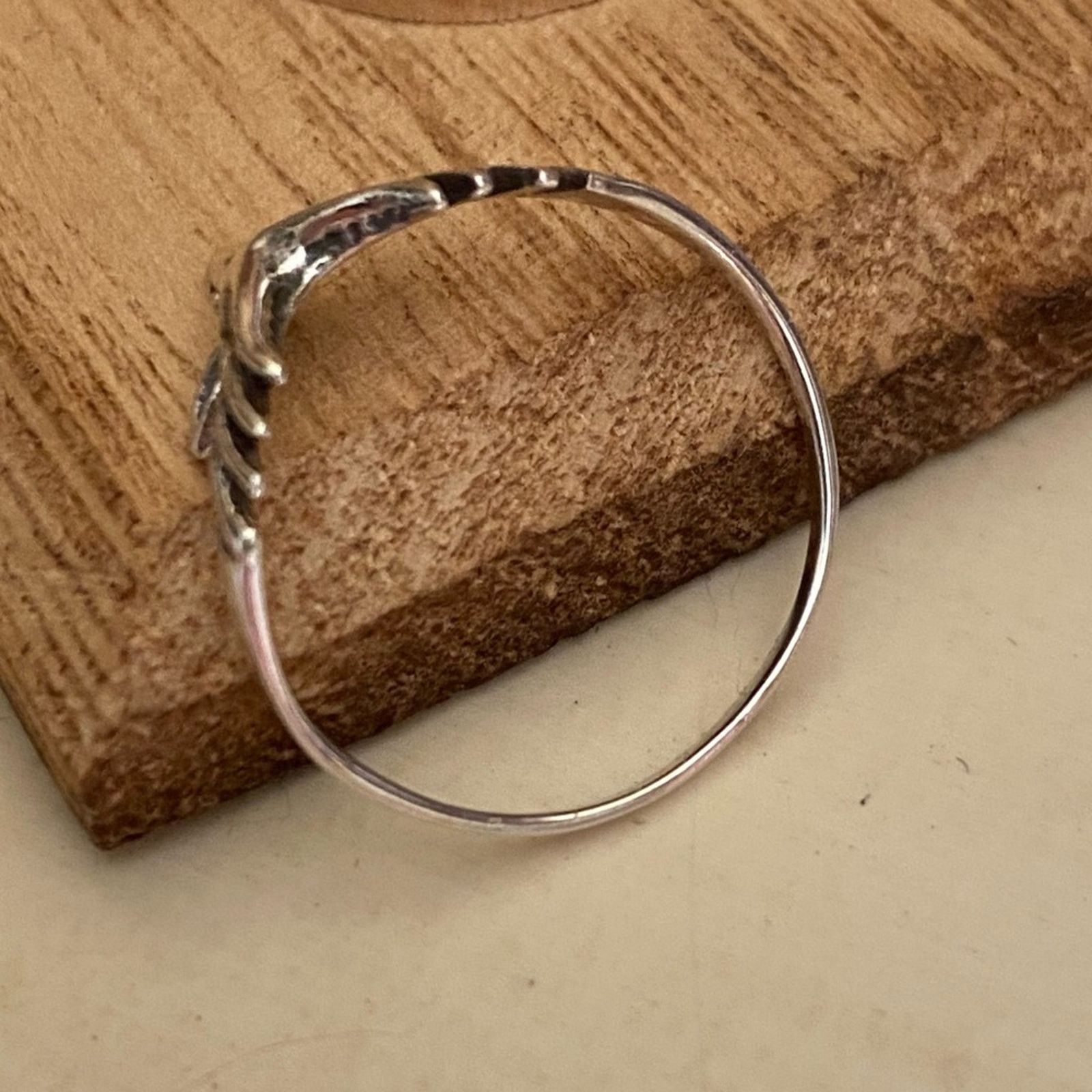 The Unbranded Brand Sterling Silver Buck Deer Head Ring Sizes 7,8,9 Size ONE SIZE - 5 Thumbnail