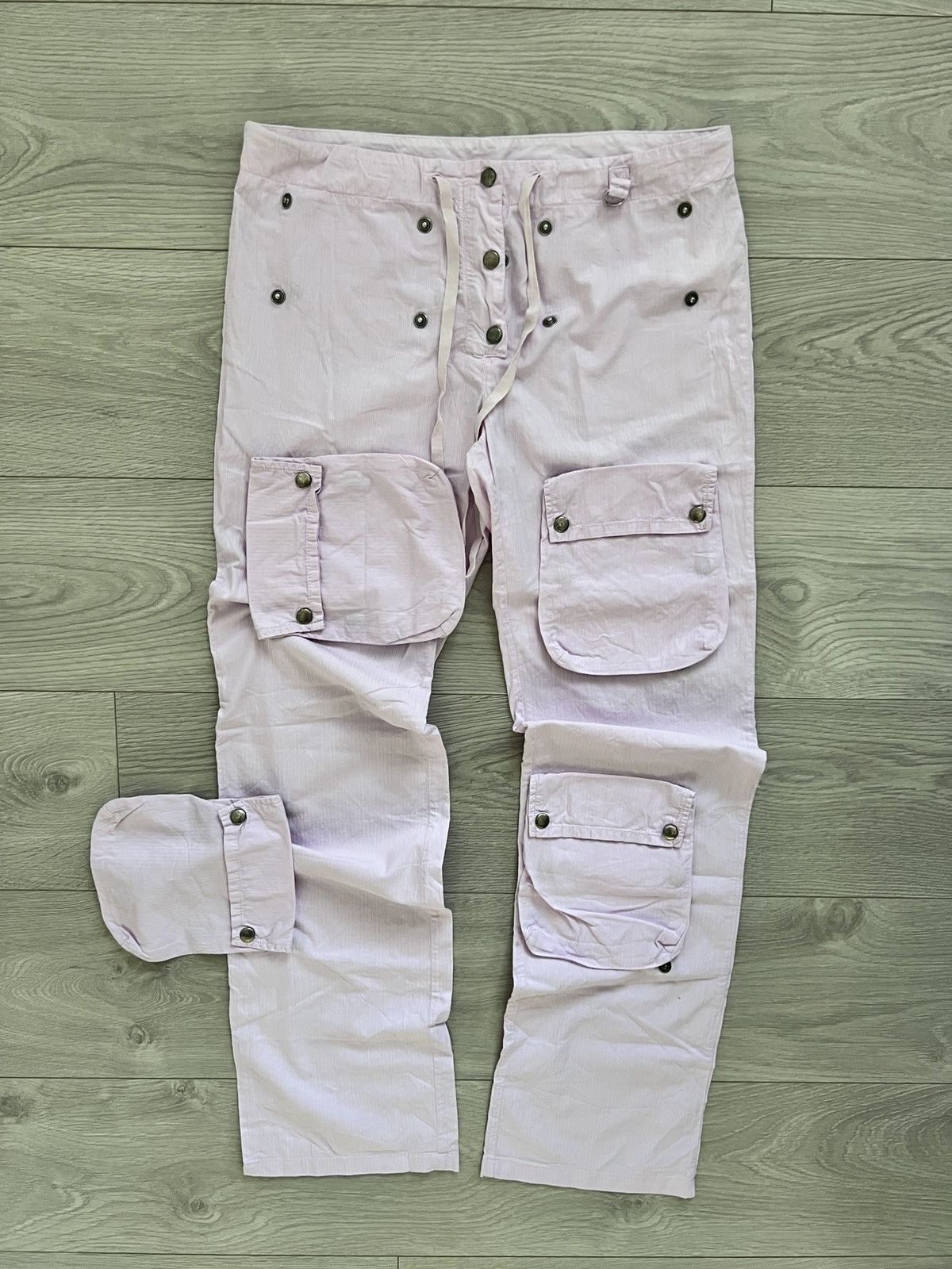 Maison Margiela Maison Martin Margiela SS2006 Adjustable Cargo Pocket Pants Size US 32 / EU 48 - 17 Thumbnail