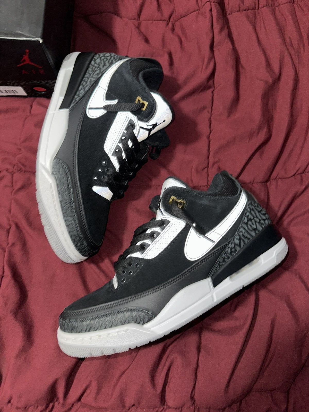 Jordan Brand Tinker Hatfield Jordan 3 SP black cement Size US 10.5 / EU 43-44 - 1 Thumbnail