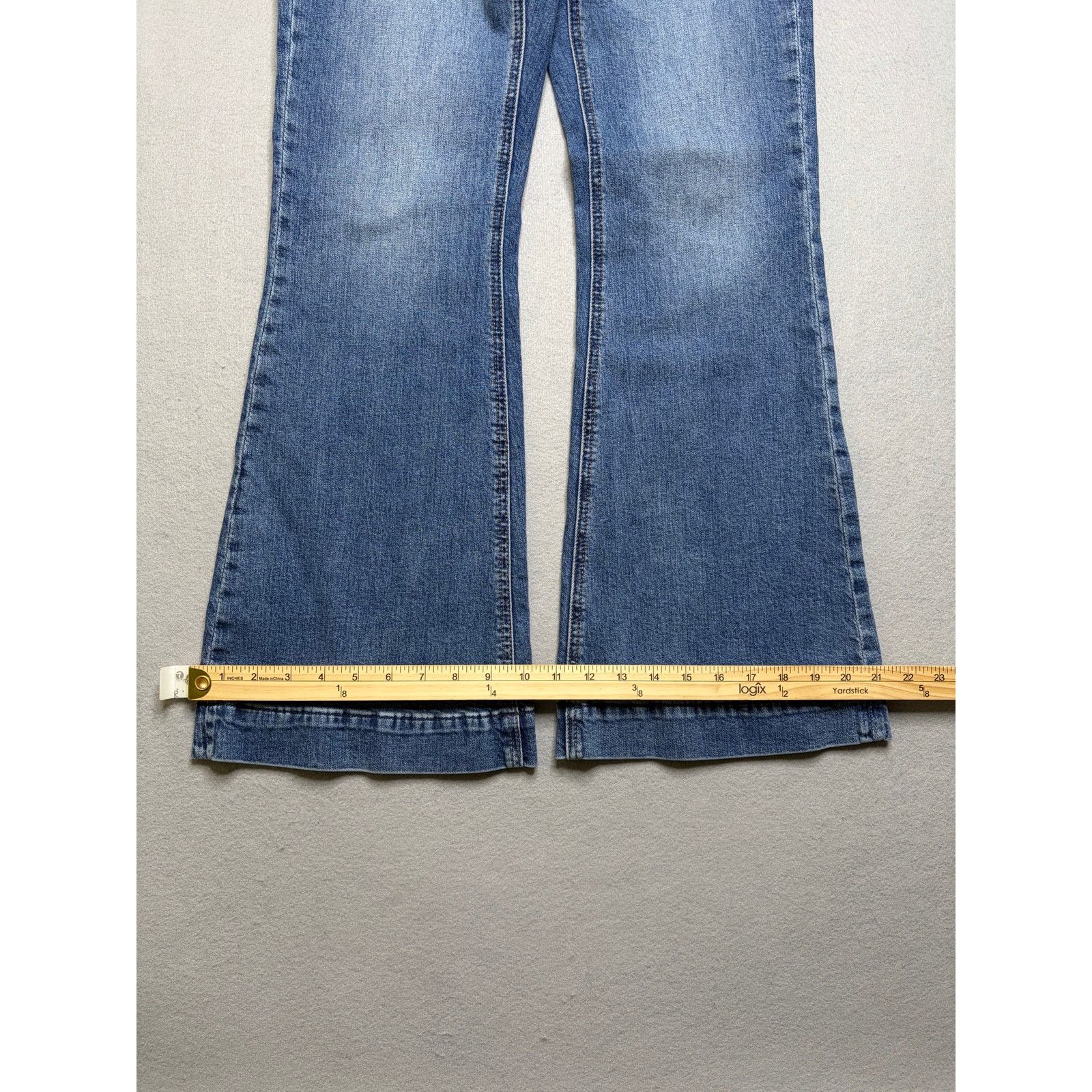 Rock & Republic Rock & Roll Denim High Rise Trouser Jeans Womens 27x30 Size 27" / US 4 / IT 40 - 8 Thumbnail