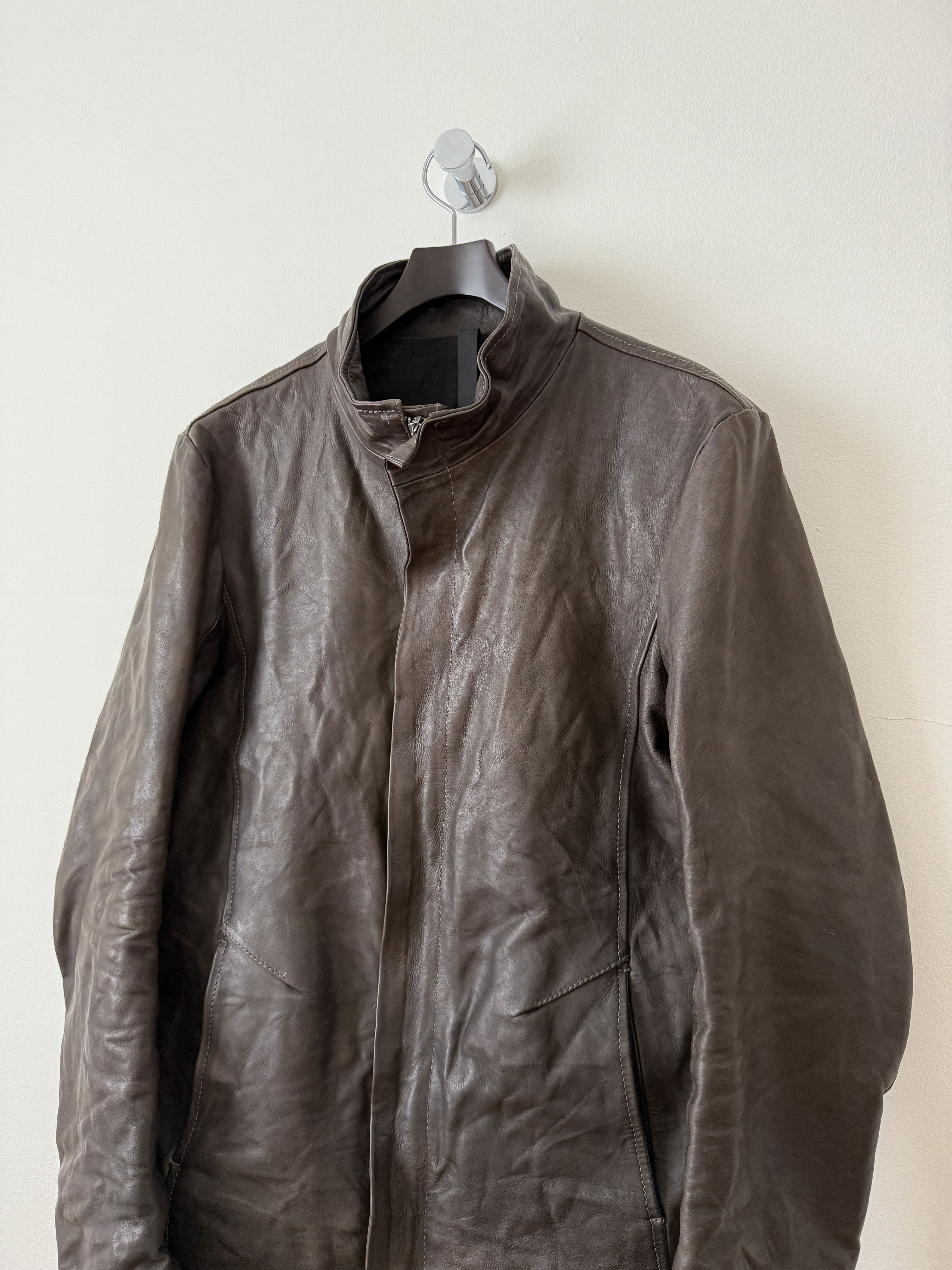 Poeme Bohemien Leather Moto Jacket Size US M / EU 48-50 / 2 - 5 Thumbnail