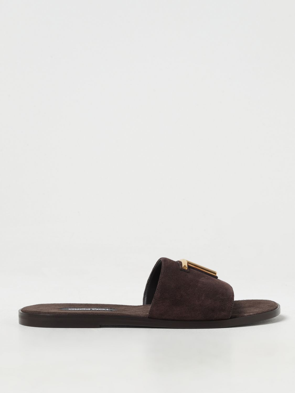image of Tom Ford Sandals Men Brown (Size 12)