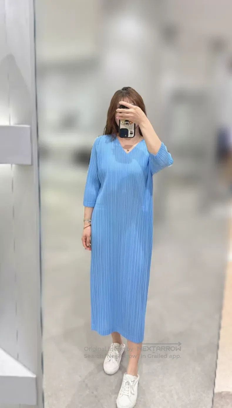 Issey Miyake Issey Miyake Ramie Dress Size XL / US 12-14 / IT 48-50 - 7 Thumbnail