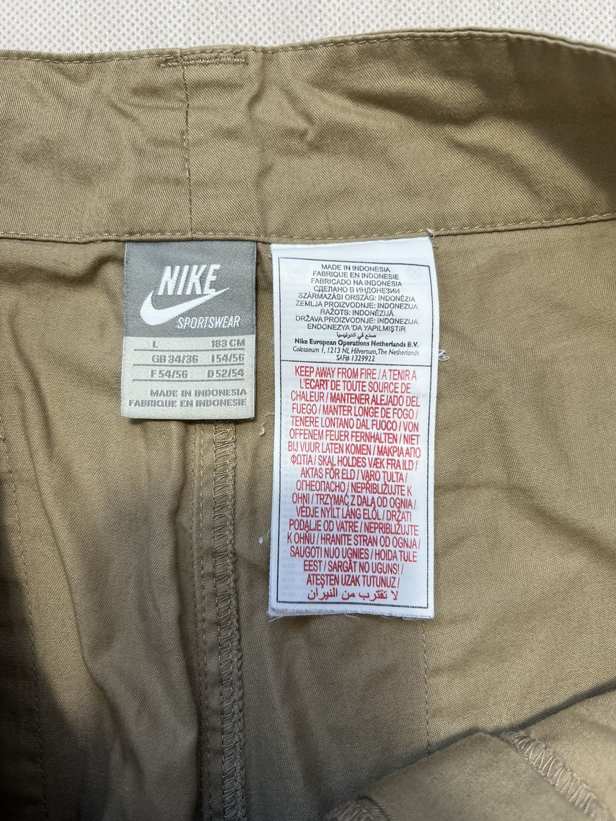 Nike Baggy Pants Nike small logo y2k wide Size US 34 / EU 50 - 3 Thumbnail