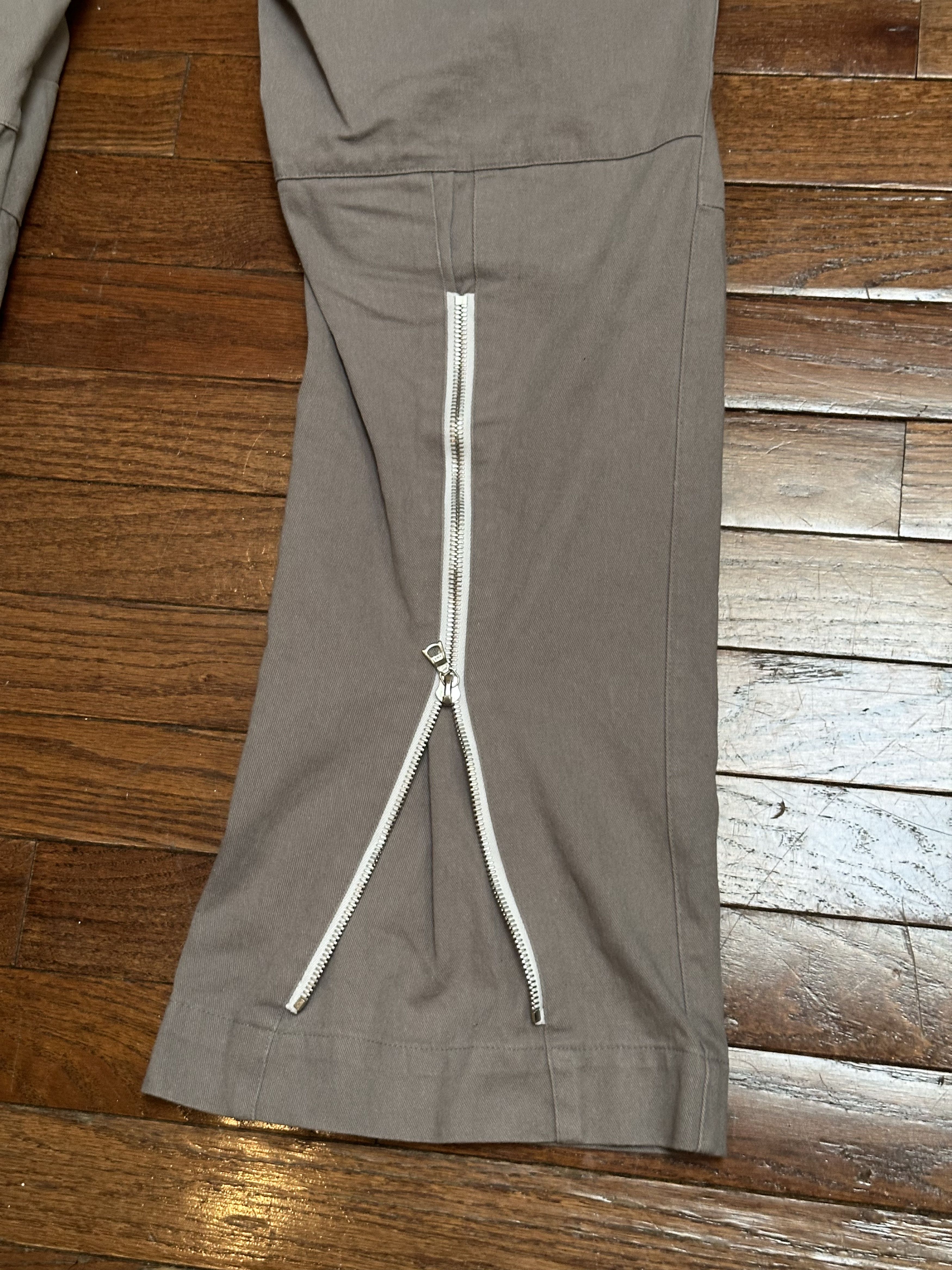 CMMAWEAR Cmmawear Grey Back-zip Cargo Pants Medium Size US 32 / EU 48 - 6 Thumbnail
