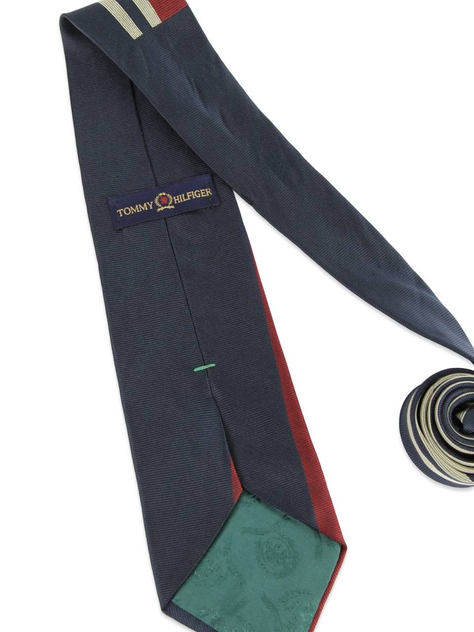 Tommy Hilfiger TOMMY HILFIGER Silk striped tie Size ONE SIZE - 2 Thumbnail