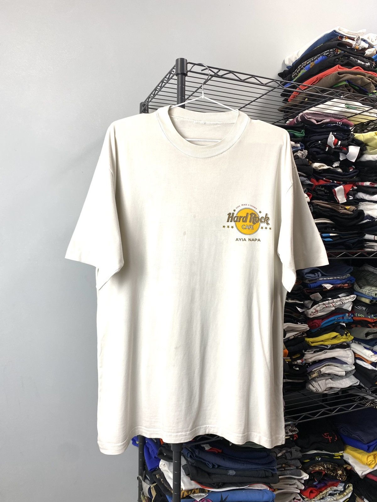 Hard Rock Cafe Vintage 80-90’s Hard Rock Cafe Ayia Napa TShirt Size US L / EU 52-54 / 3 - 2 Thumbnail