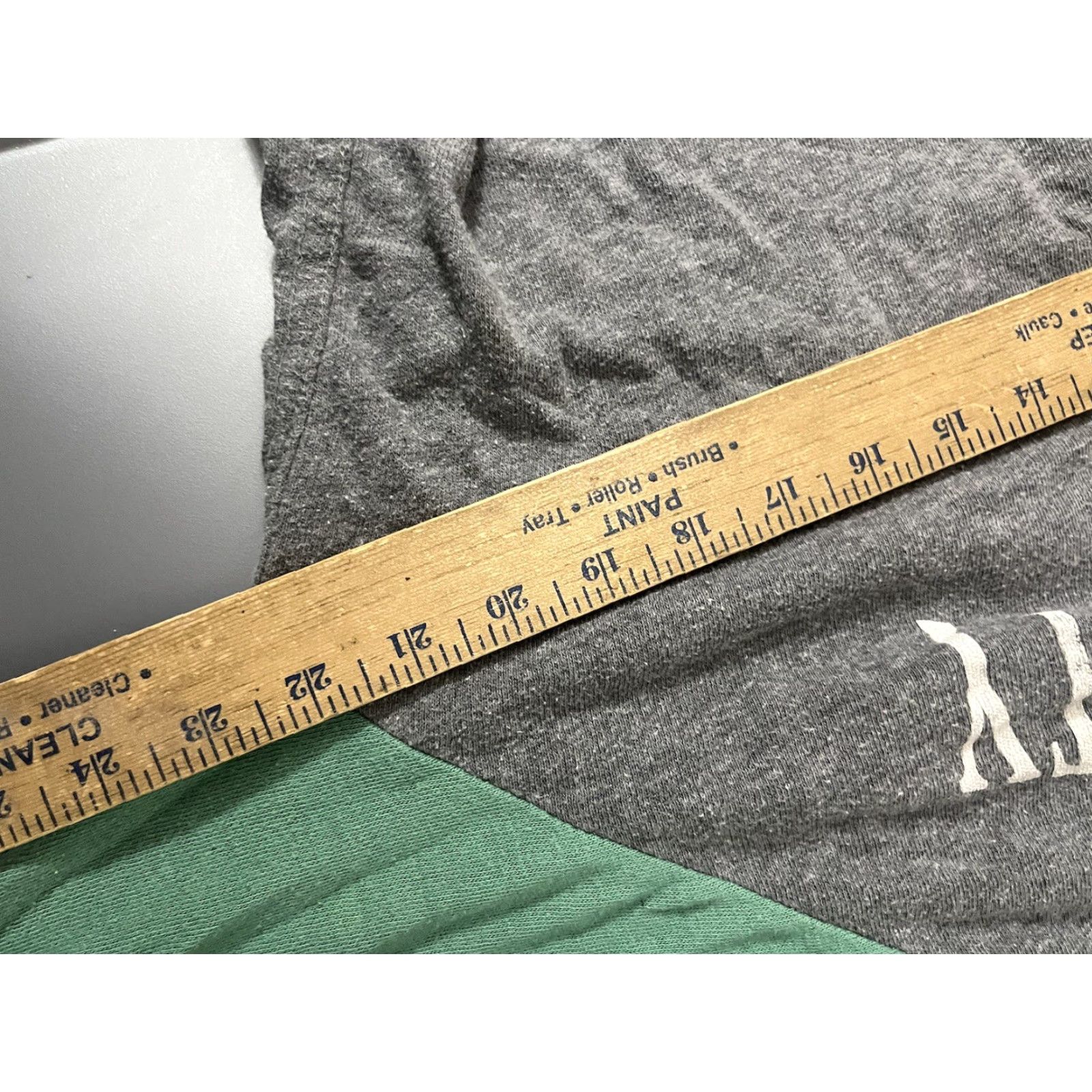 Vintage MV Sports Atlantic City Two Tone Gray & Green Destination Tee Size XL Mens Size XL / US 12-14 / IT 48-50 - 6 Thumbnail