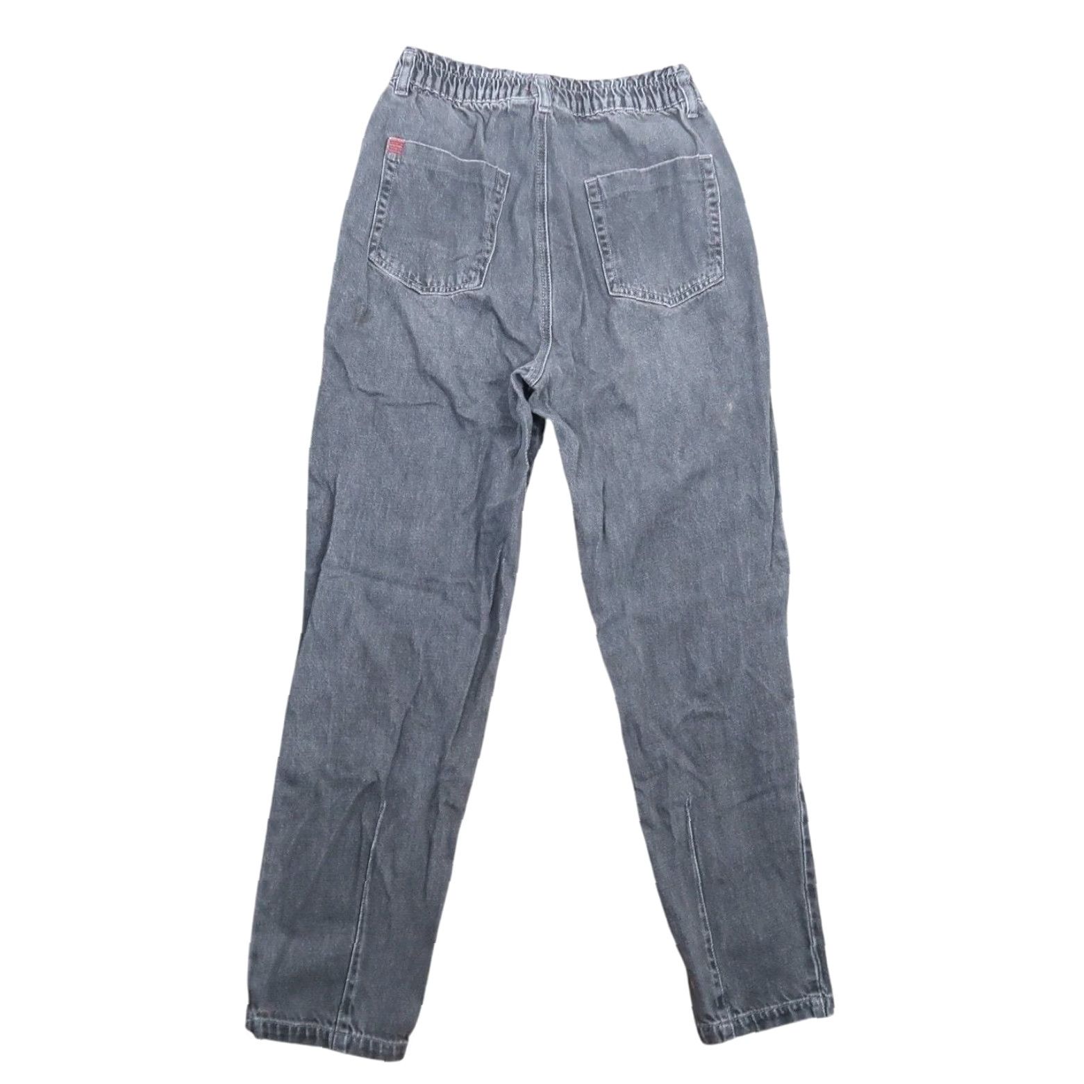 Bdg BDG Urban Outfitters Pull-On Mom Jeans Regular Women 27 Black Denim 100% Cotton High Rise Day 27 Inseam Mens? Size 27" / US 4 / IT 40 - 3 Thumbnail