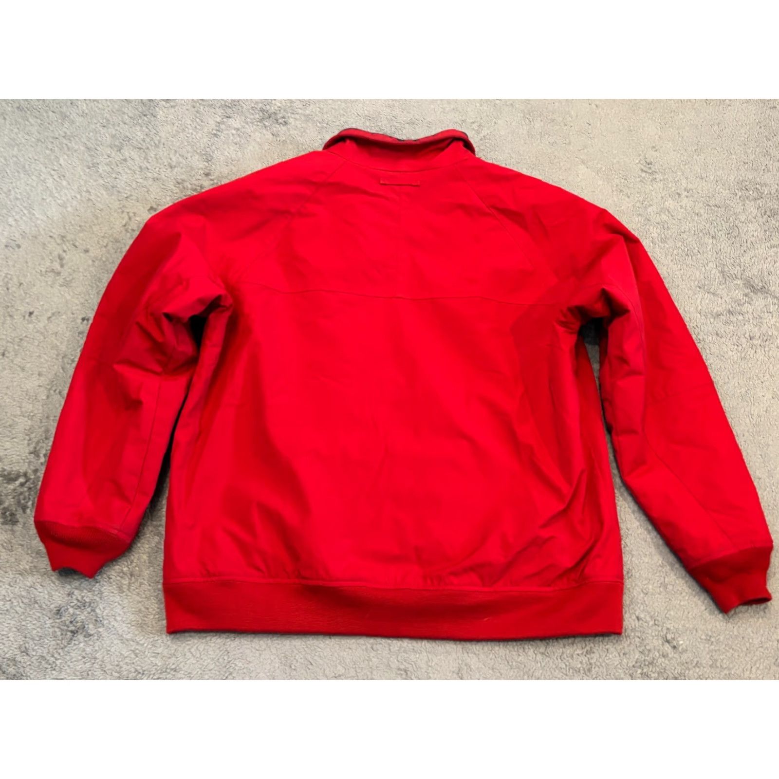 Lands' End Lands' End Jacket Mens Large Red Full Zip Coat Nylon Poly Blend Parka Regular Size US L / EU 52-54 / 3 - 5 Thumbnail