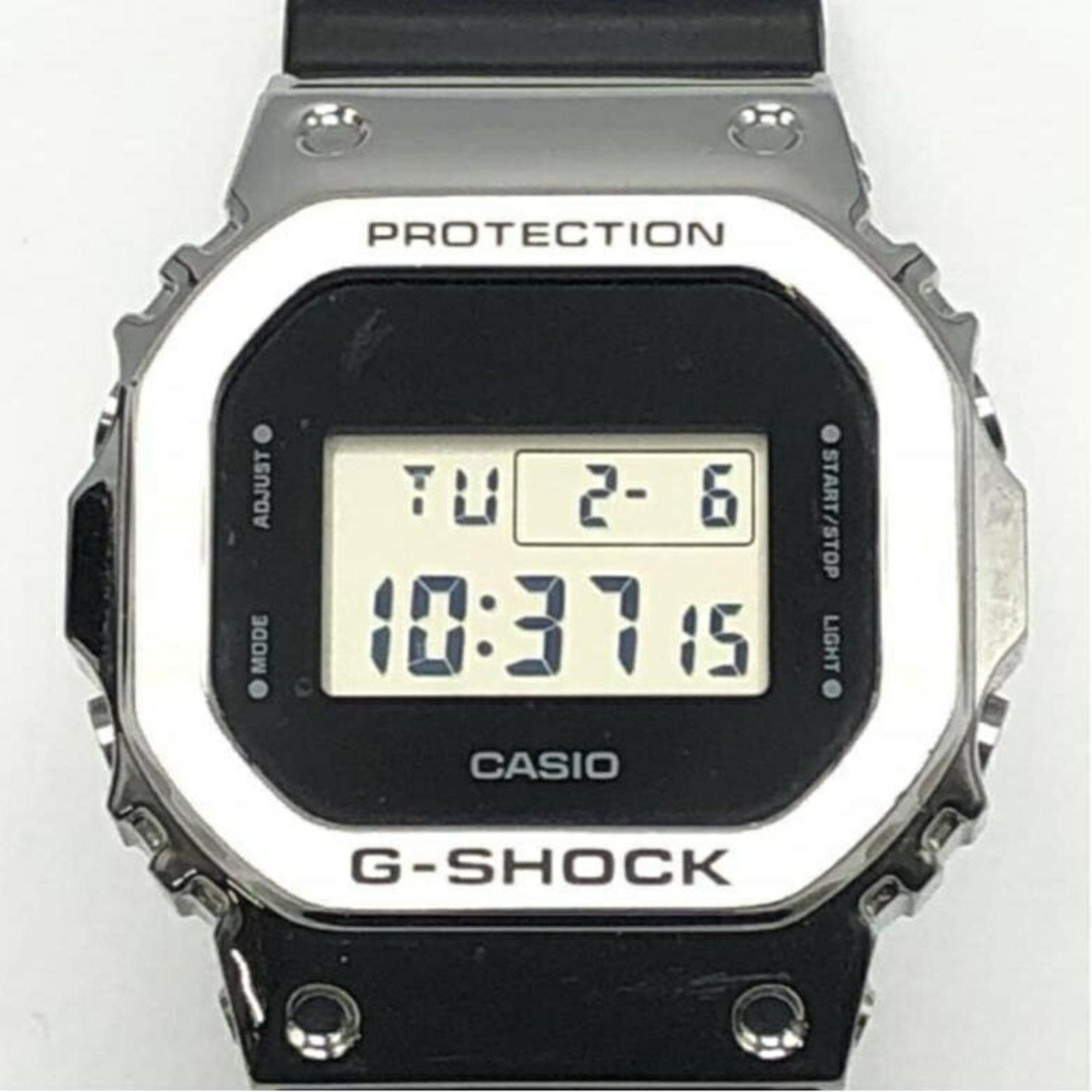 image of Casio Gm-5600 Watch Black Silver Casio, Women's