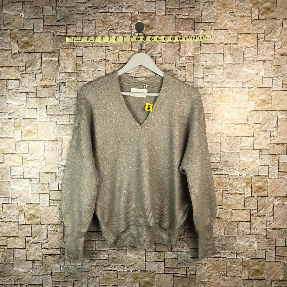 Homespun Knitwear × Japanese Brand Elura Brown Knitwear #A1238 Size S / US 4 / IT 40 - 1 Thumbnail