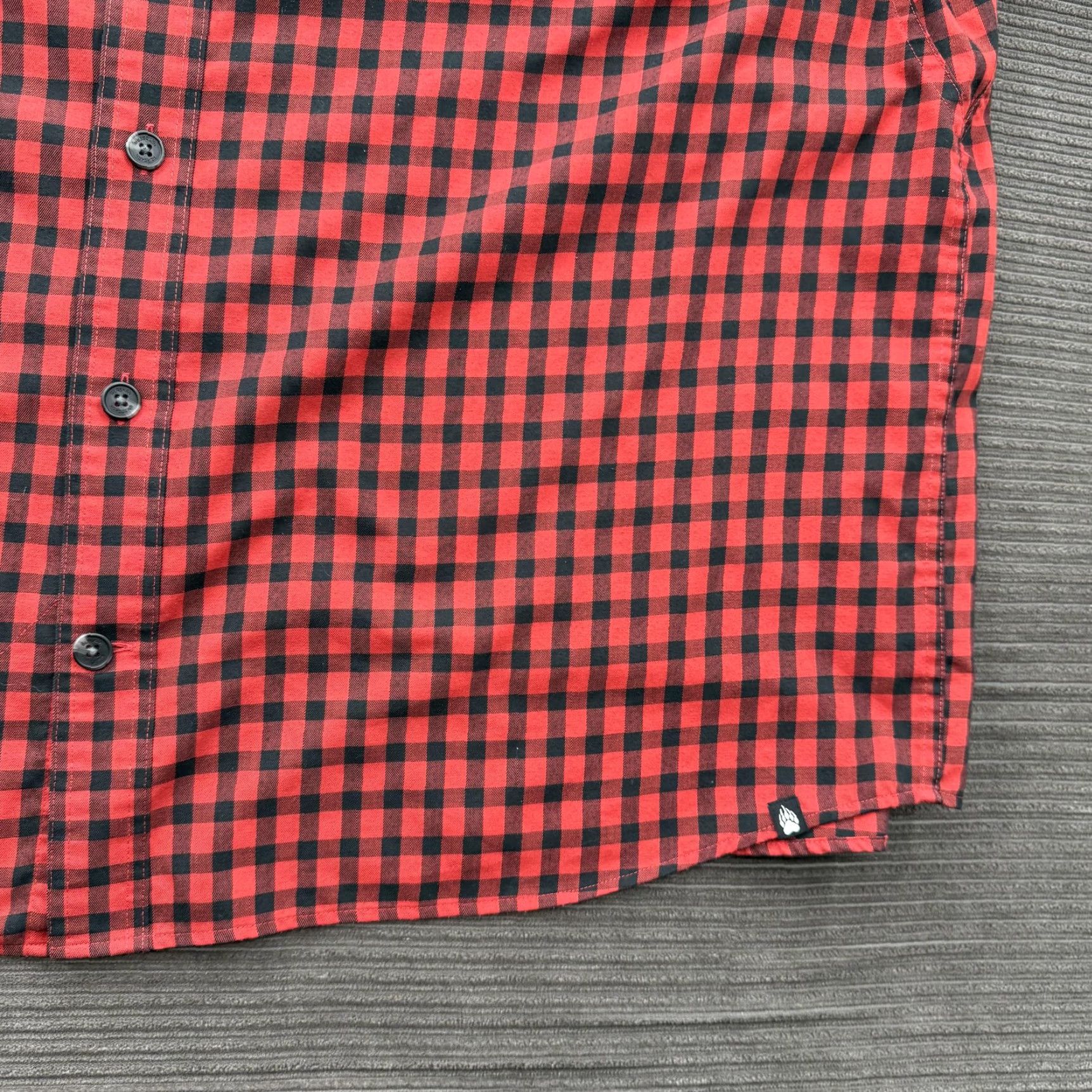 Vintage Alaskan Hardgear Shirt Mens 2XL Red Black Plaid Wool Blend Button Down Workwear Shirt Size US XXL / EU 58 / 5 - 7 Thumbnail
