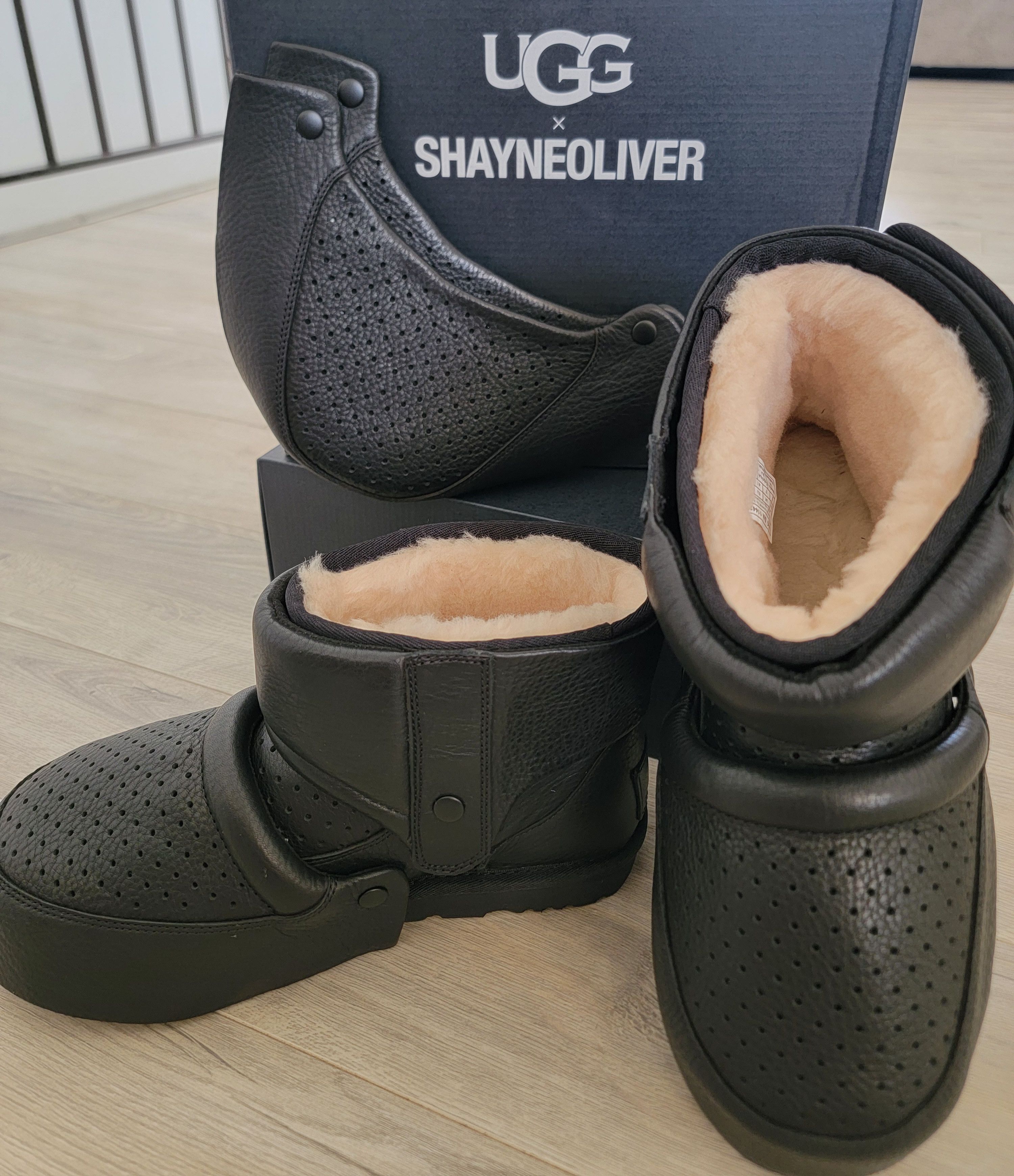 Hood By Air × Ugg UGG x Shayne Oliver Armourite Sabatons Armored Boots Size US 8 / EU 41 - 3 Thumbnail