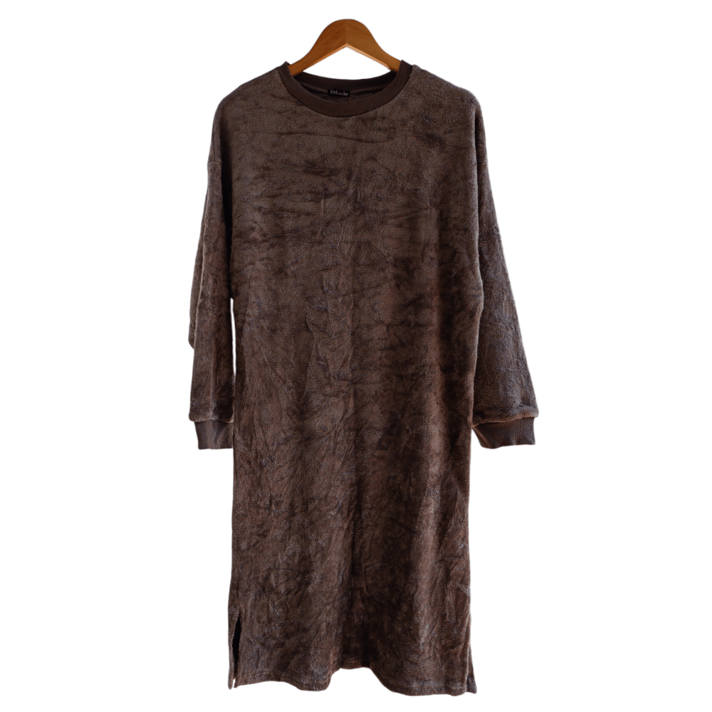 Japanese Brand × Vintage Relache Japan Brand Brown Sweatshirt Size L / US 10 / IT 46 - 1 Thumbnail