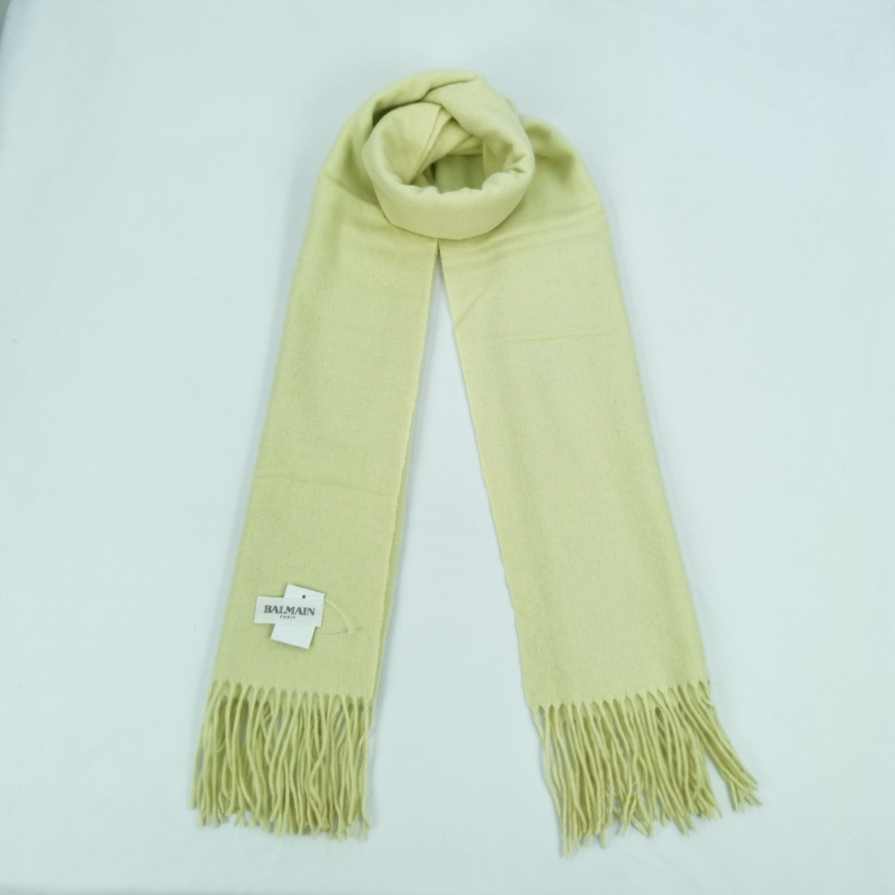 Pierre Balmain Vintage Balmain Scarf Muffler Wool Cashmere Scarves Size ONE SIZE - 1 Thumbnail